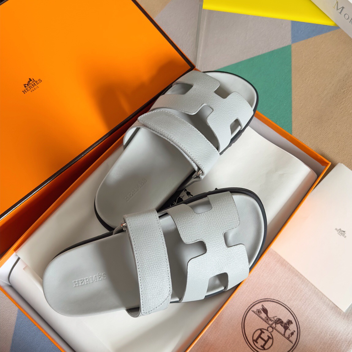 Hermes chypre Slippers Size 36-45