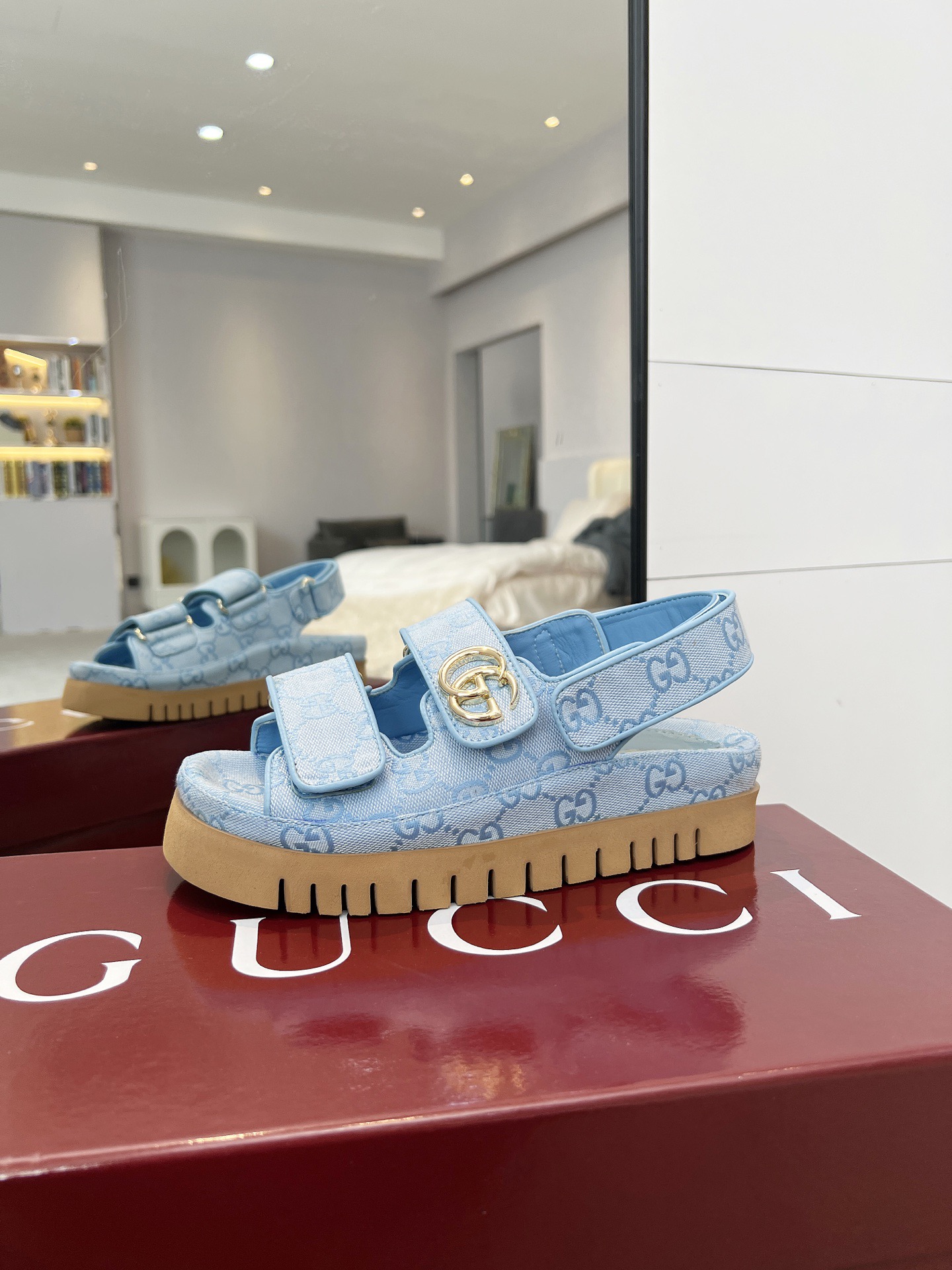 Gucci Women Thick soled Sandals Size 35-41