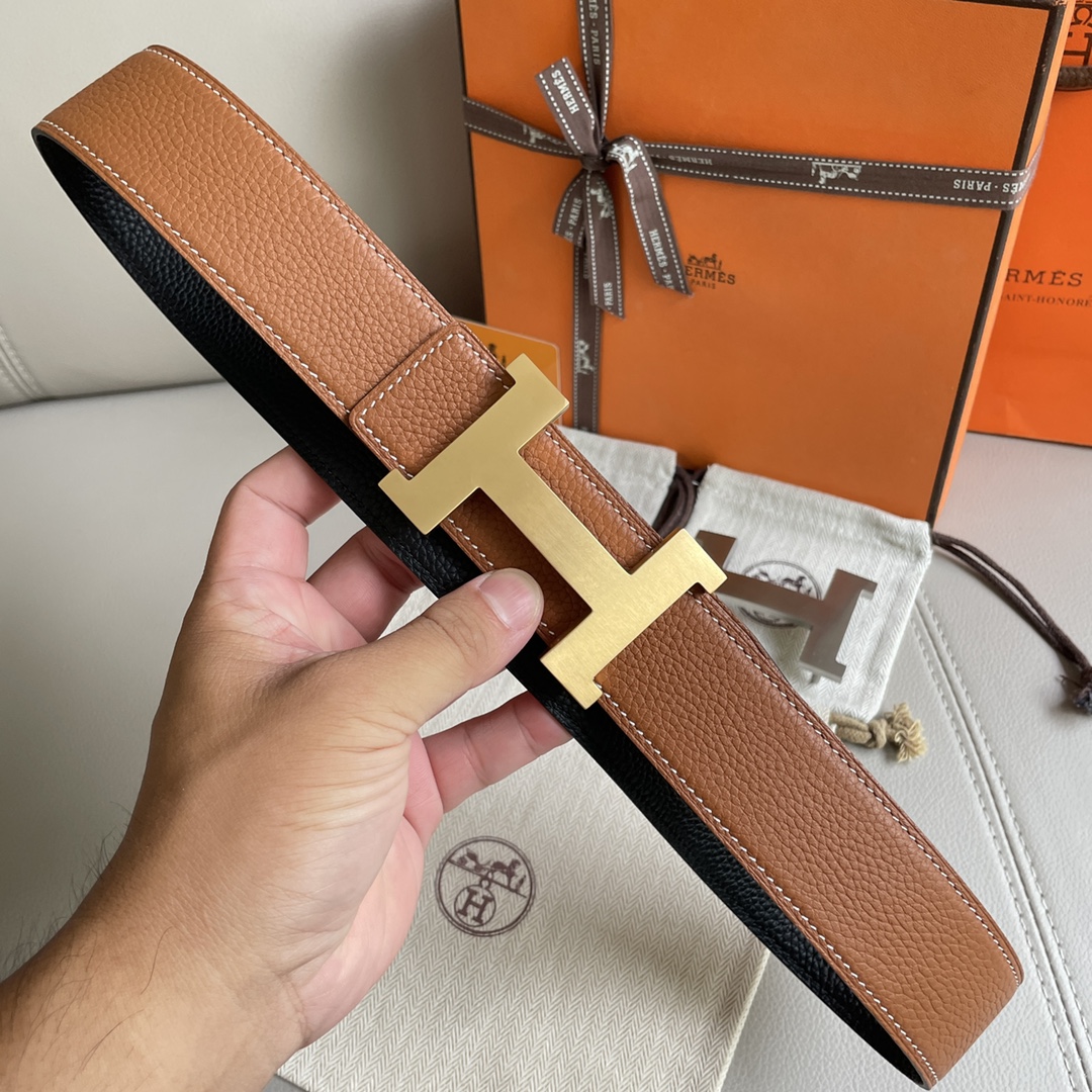 Hermes Mens Belt Width 3.8cm