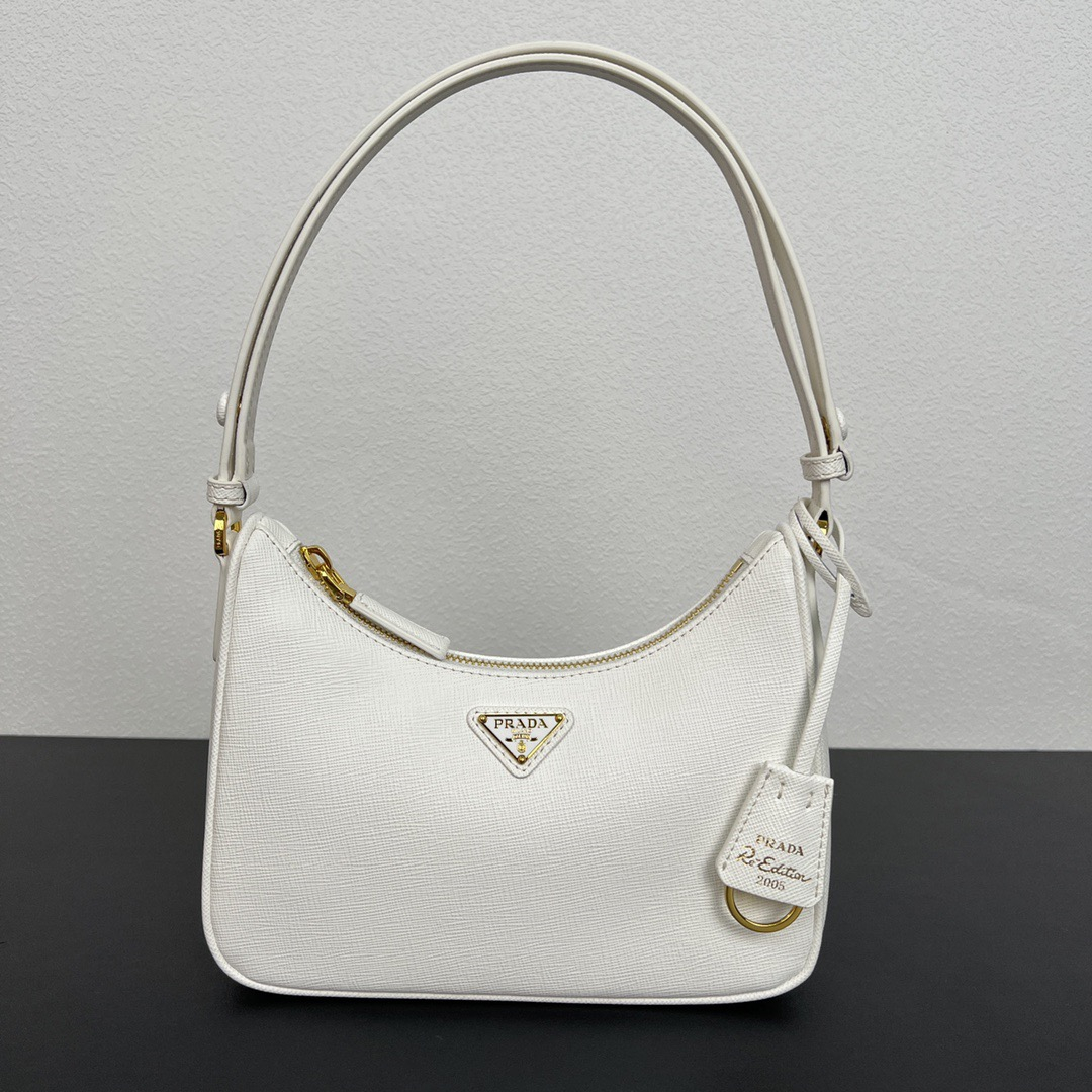 Prada 1BC204 Saffiano Leather Women Shoulder Bags Size 22*18*6cm