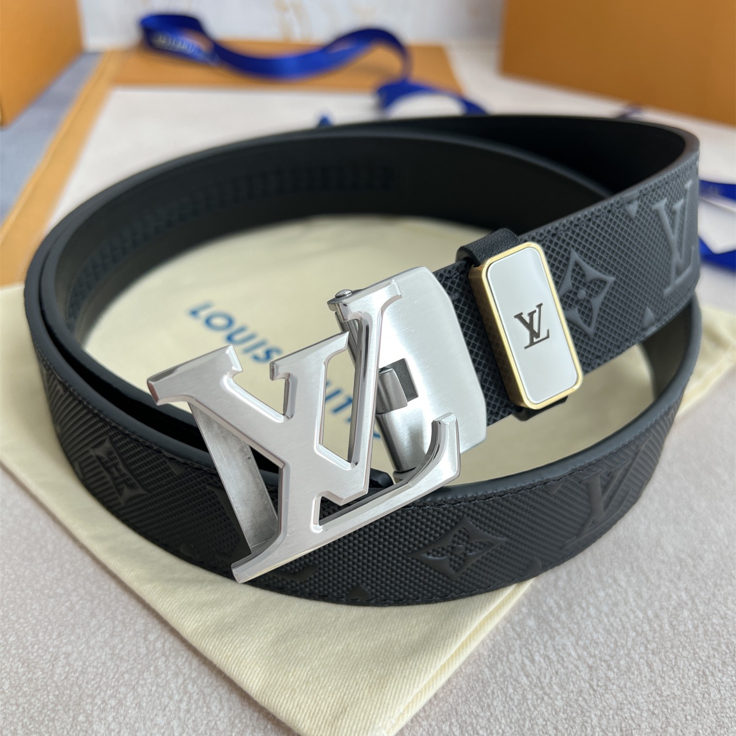 Louis Vuitton Mens Belt Width 3.5cm
