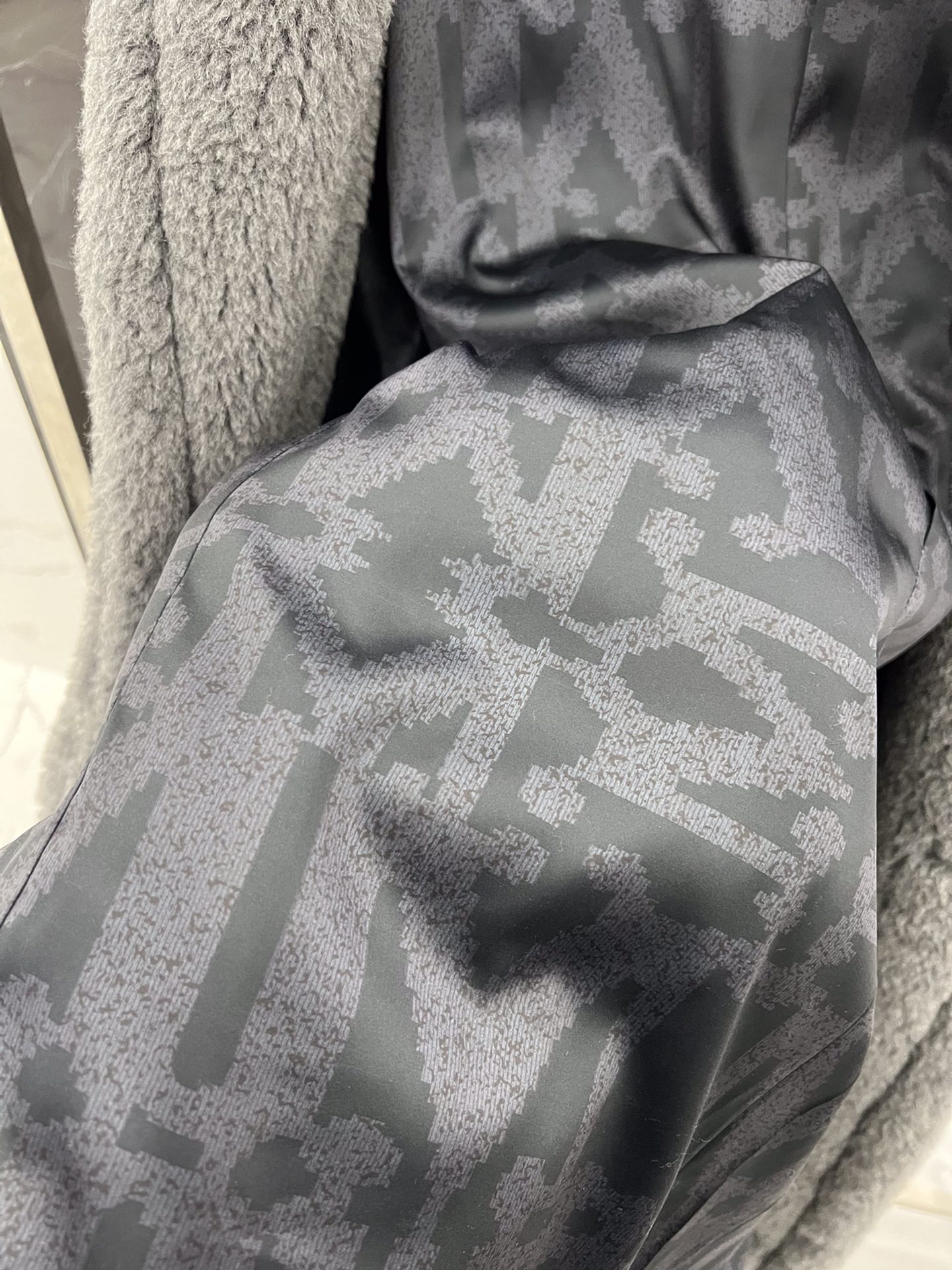 Max Mara Teddy fur long coat Size XS-M