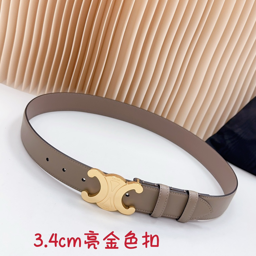 Celine Women Belt Width 3.4cm