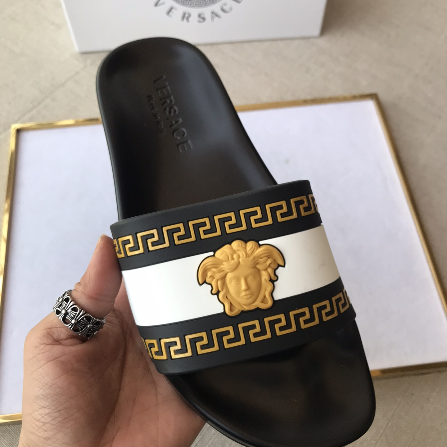 Versace Mens Women Sandals Gr. 36-46