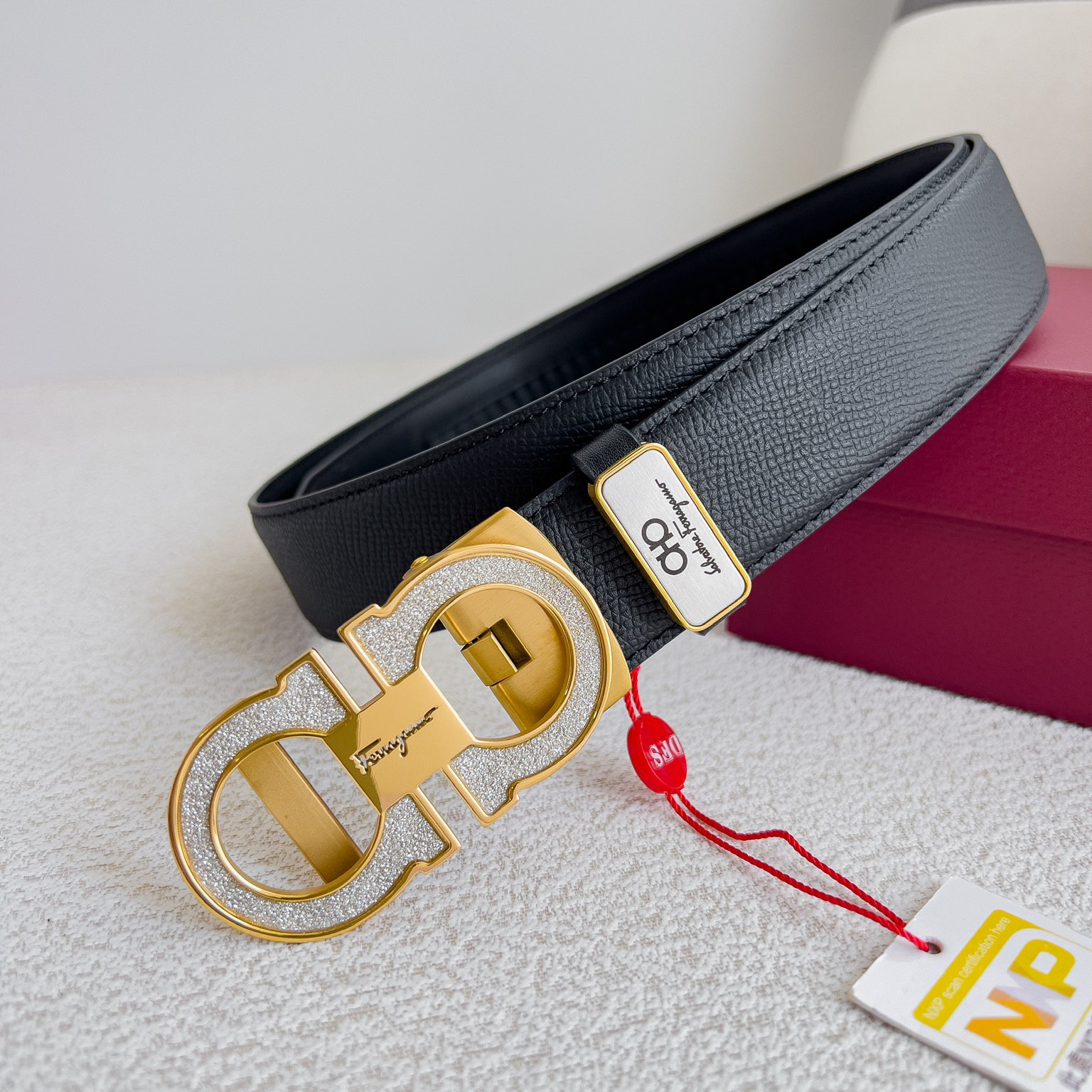 Ferragamo Mens Belt Width 3.5cm