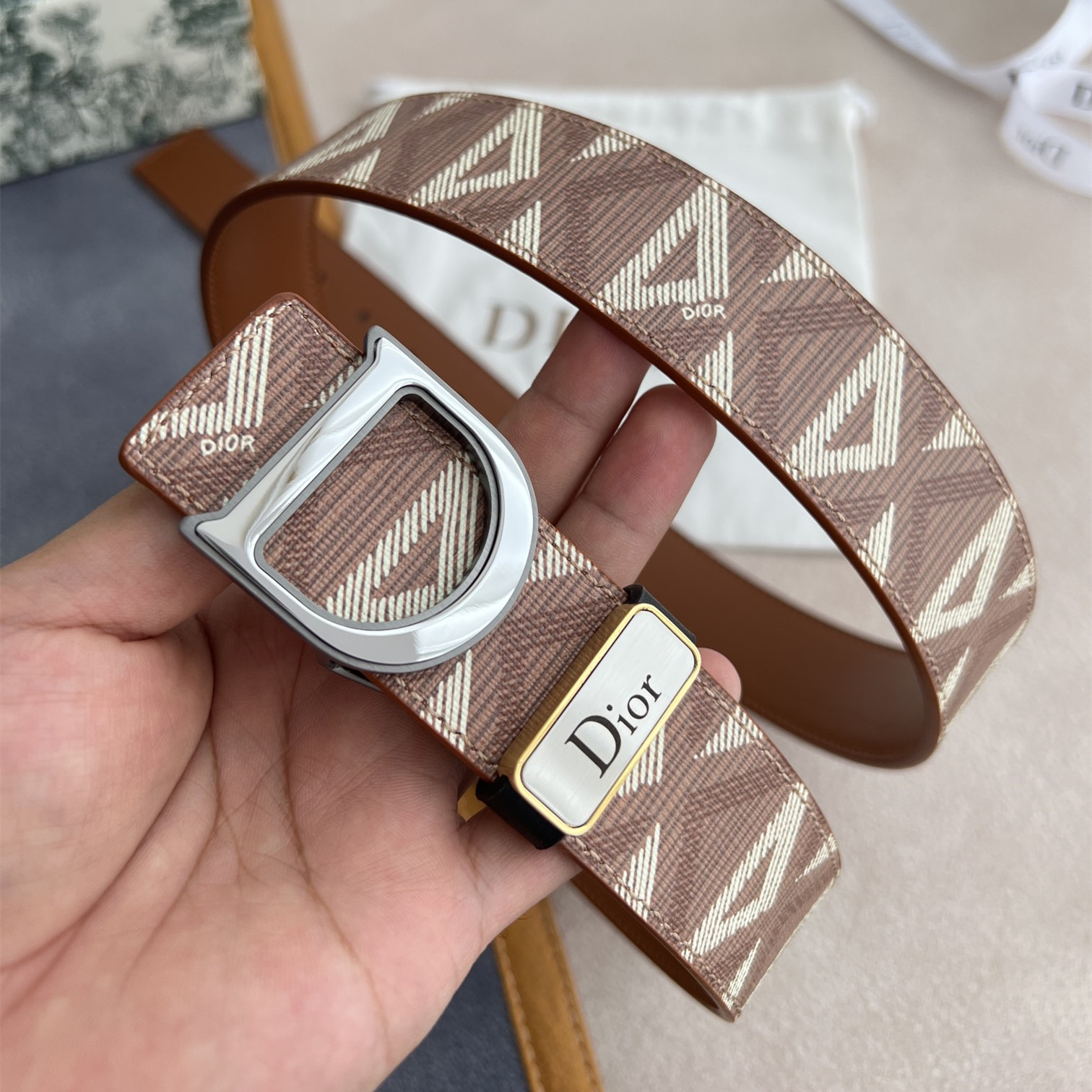Dior Mens Belt Width 3.5cm