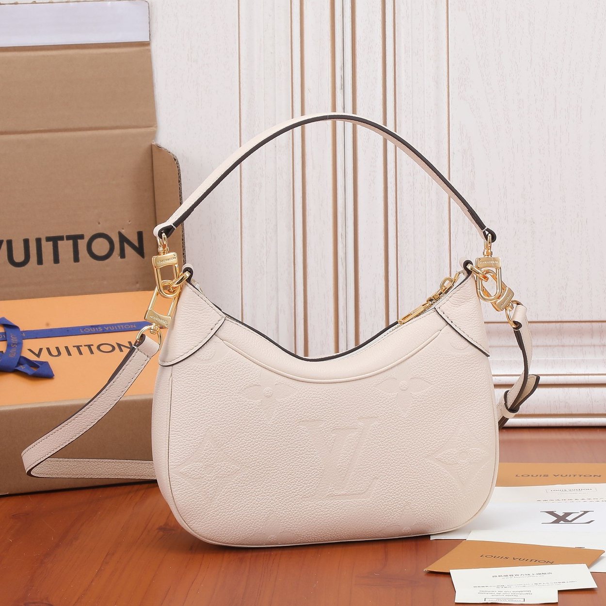 Louis Vuitton M46099 Bagatelle Women Shoulder Bags Size 22*14*9cm