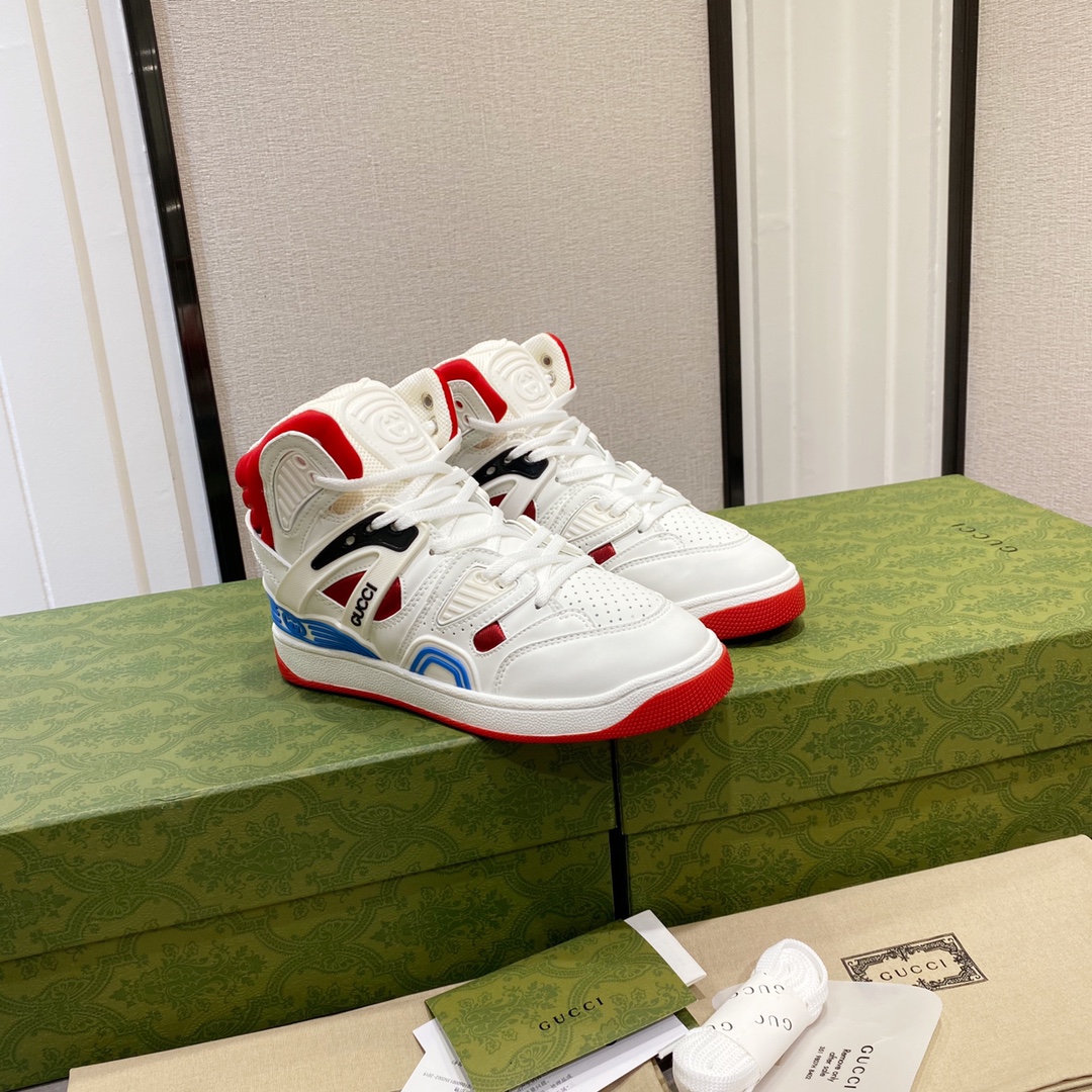 Gucci Basket Sneaker Size 36-45 4-Color