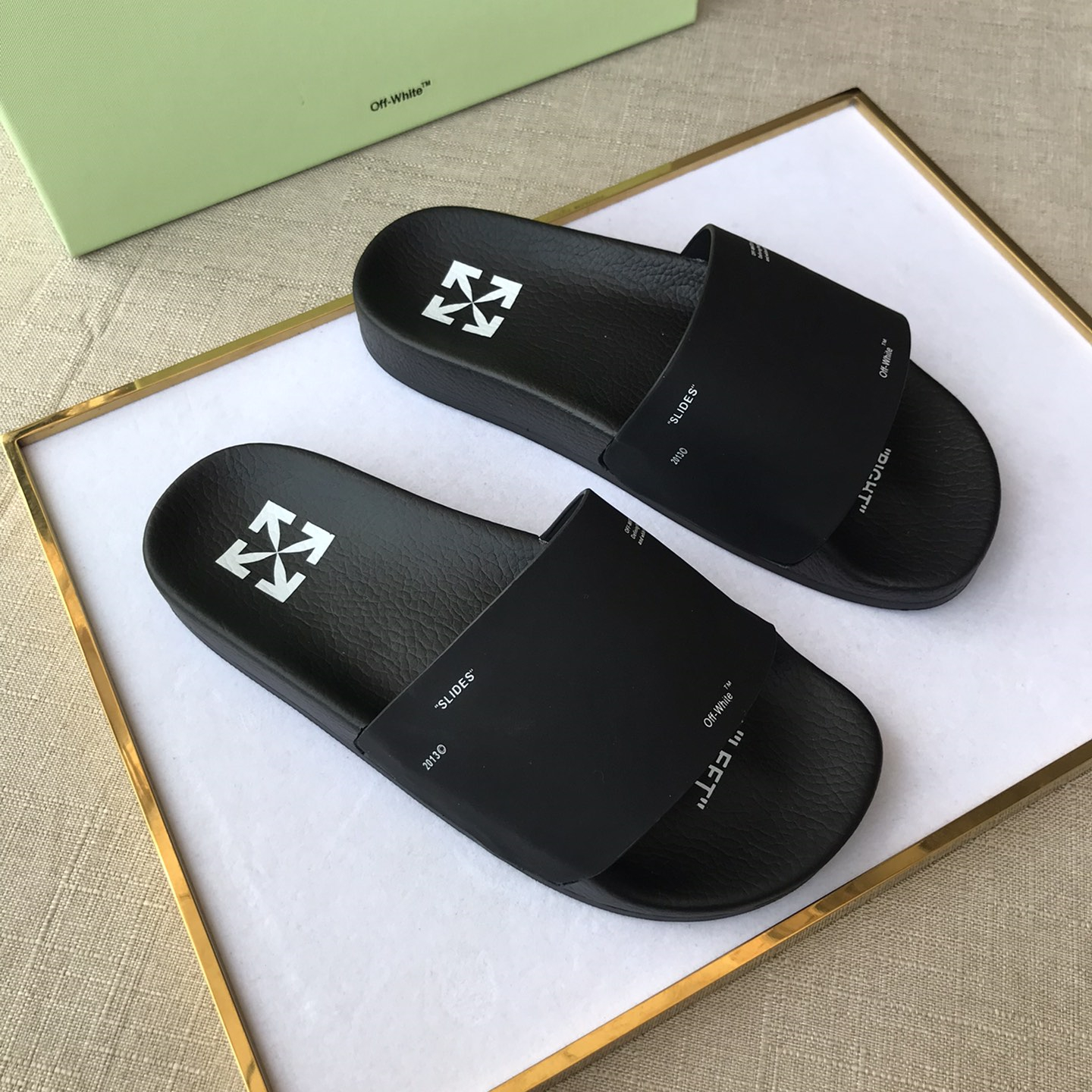 OFF White Mens Women Sandals Gr. 36-46