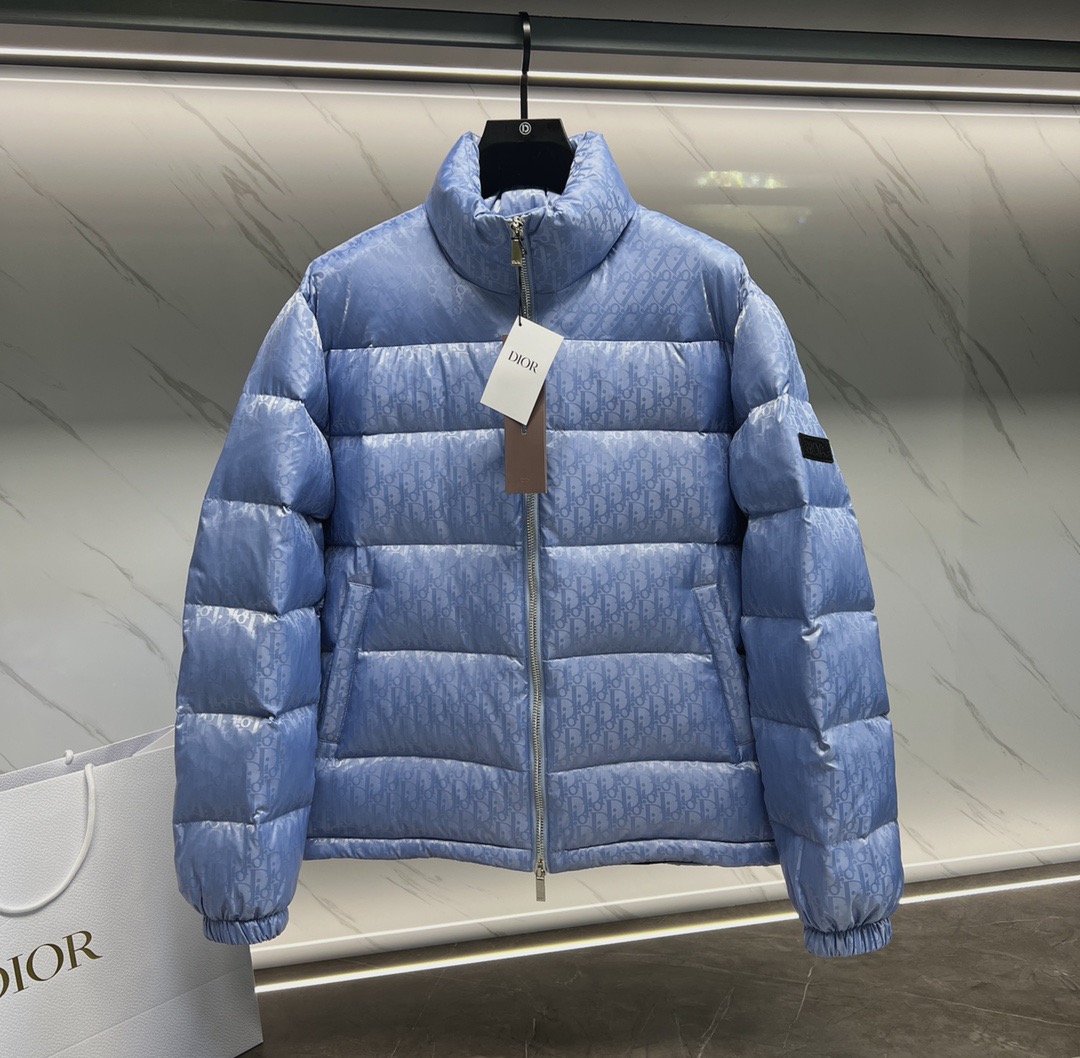 Dior 23FW Oblique Unisex Winter Jacket Size 46-54