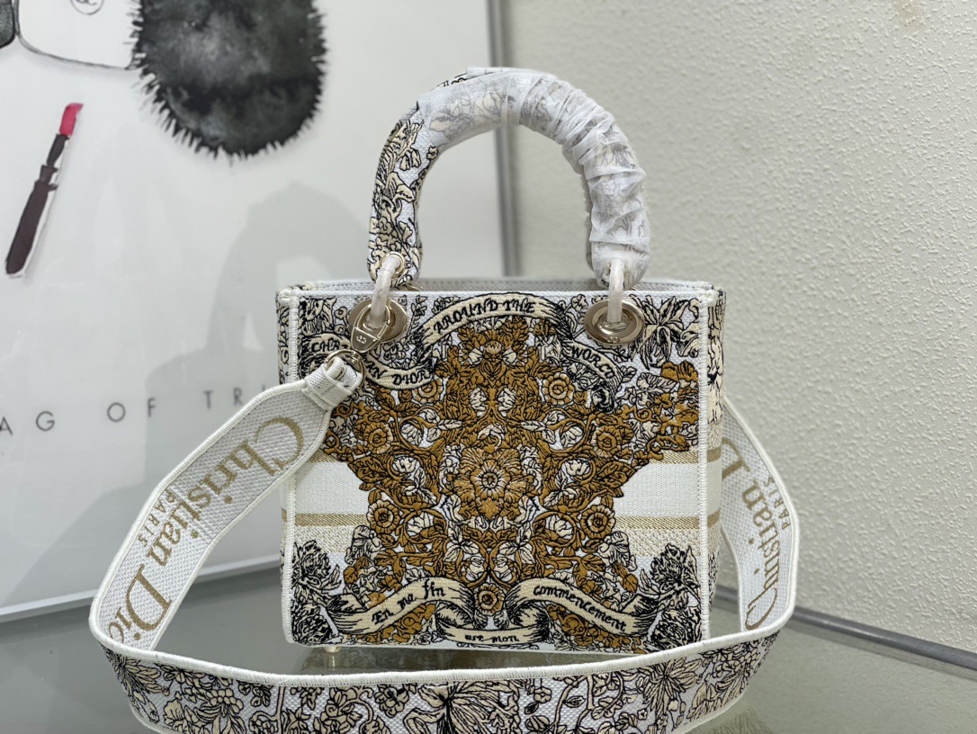 Dior Lady Women Shoulder Bags 24*20*11cm