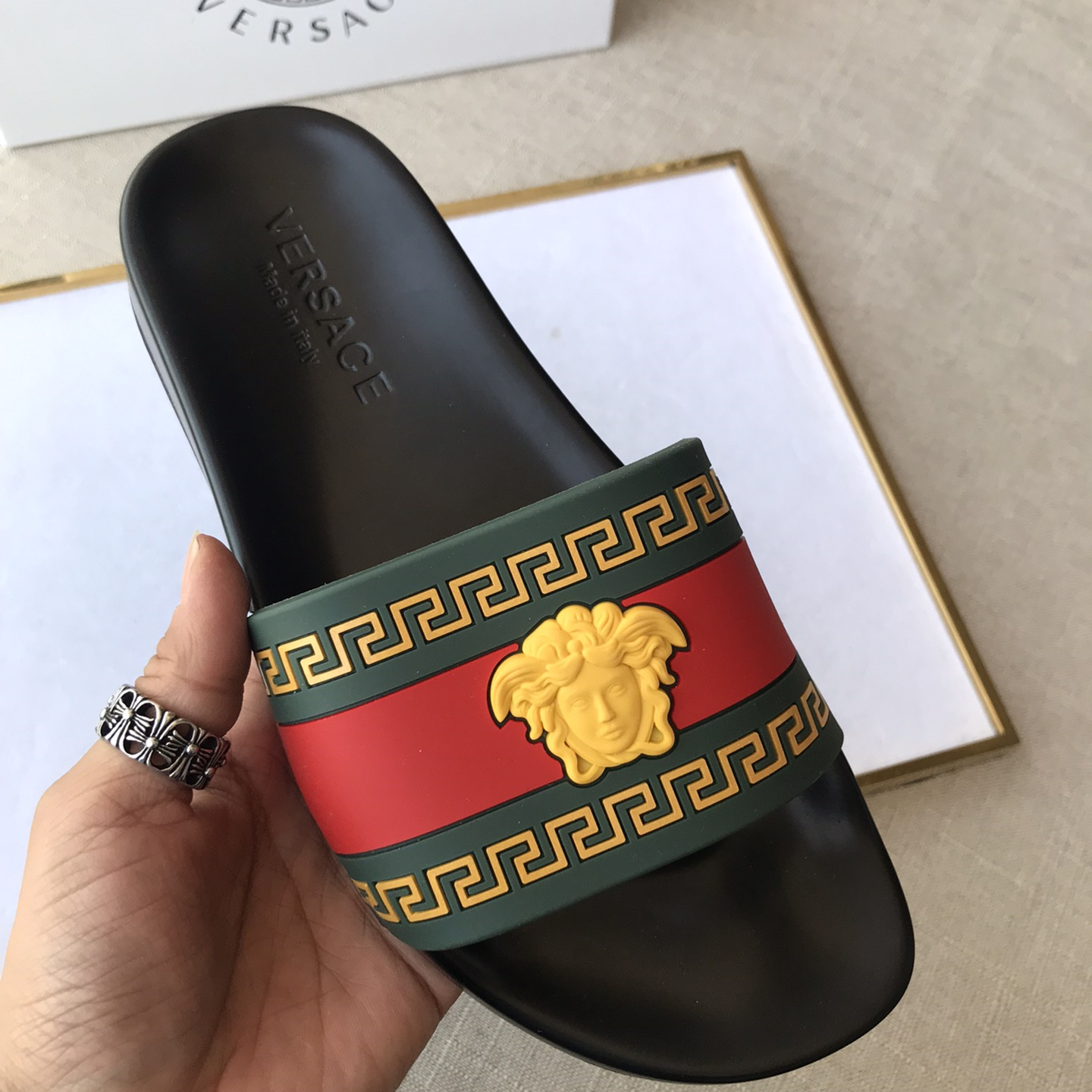 Versace Mens Women Sandals Gr. 36-46