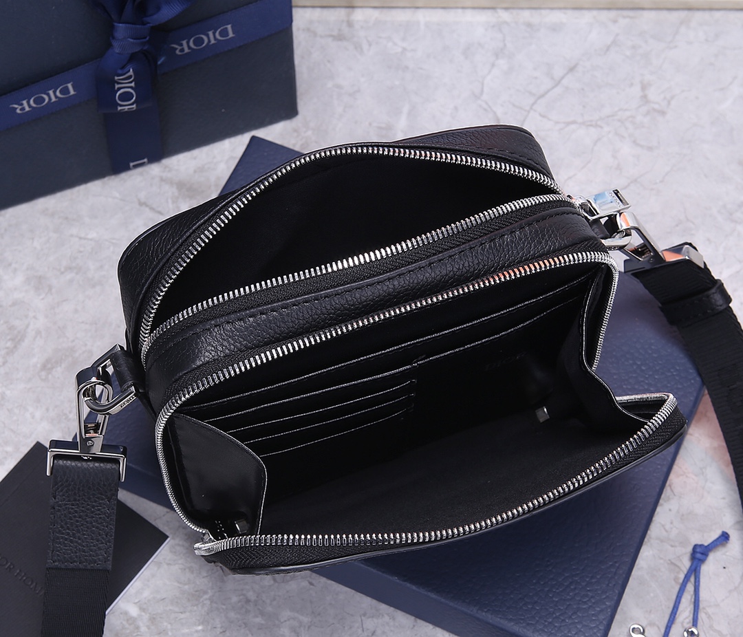 Dior Mens Shoulder Bags 17*12.5*6cm