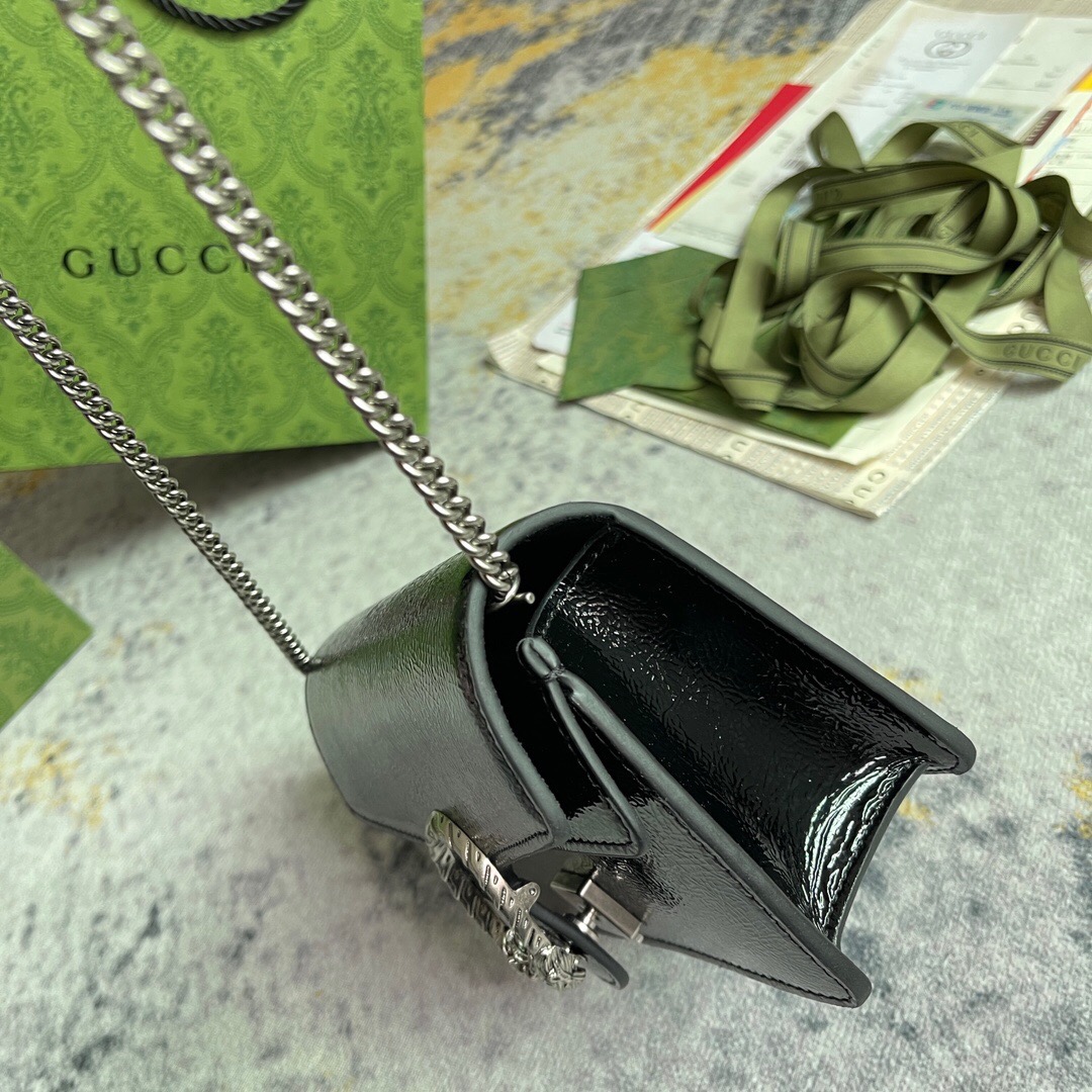 Gucci Dionysus Super-Mini Women Shoulder Bags 17.5*11*6.5cm