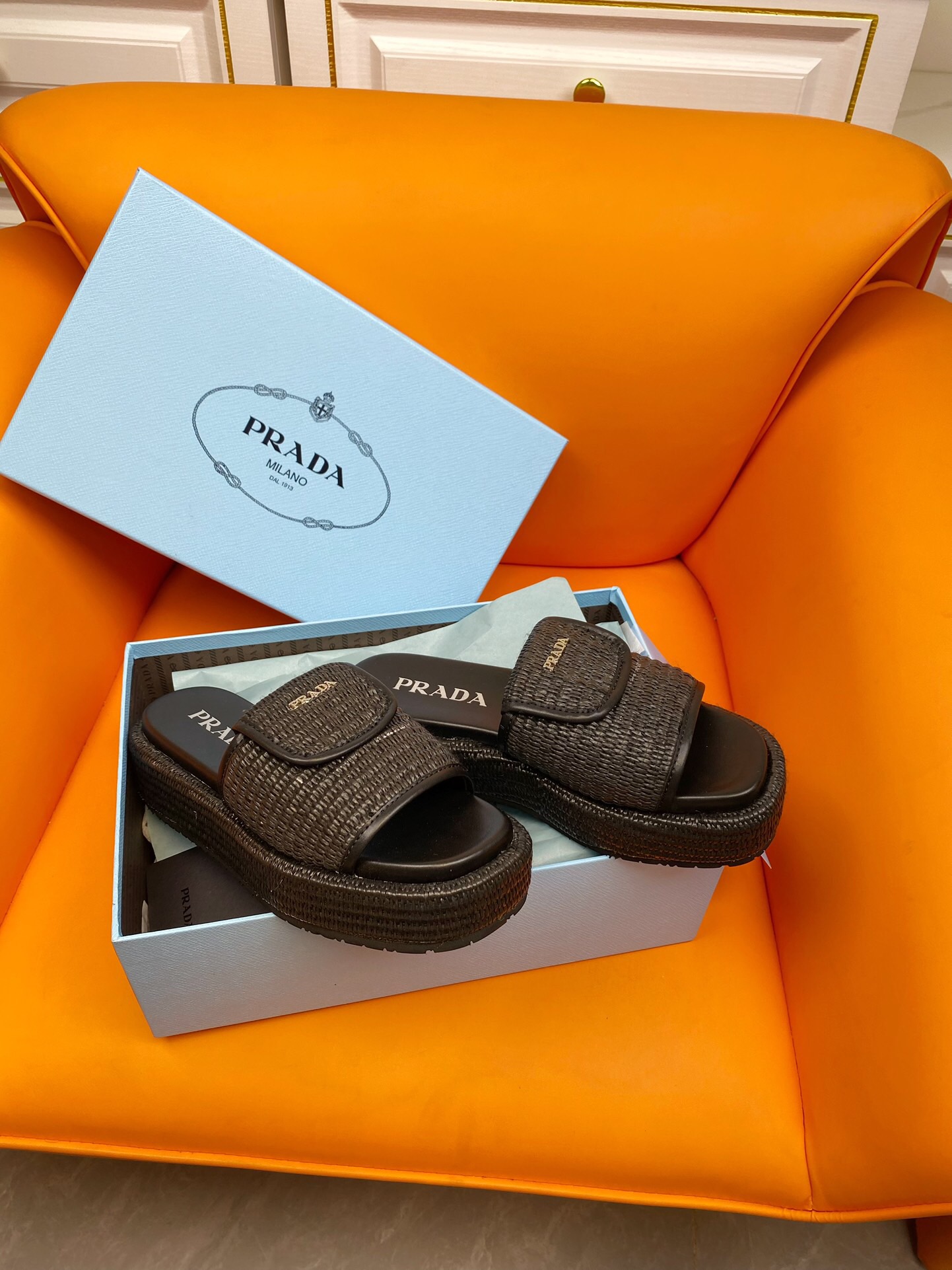 Prada 2024 New Monolith sandals Size 36-40