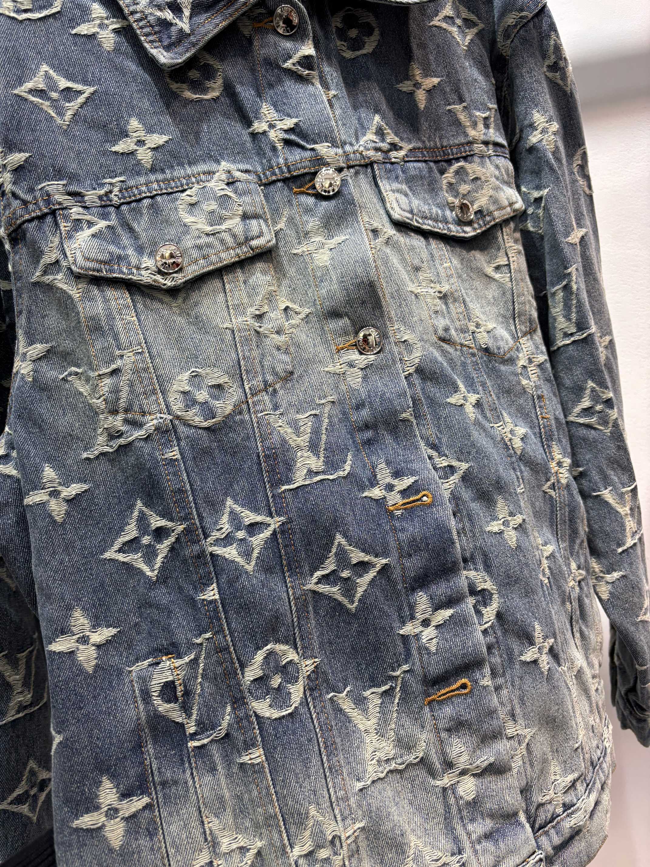 Louis Vuitton Denim Jacket Size S-XL