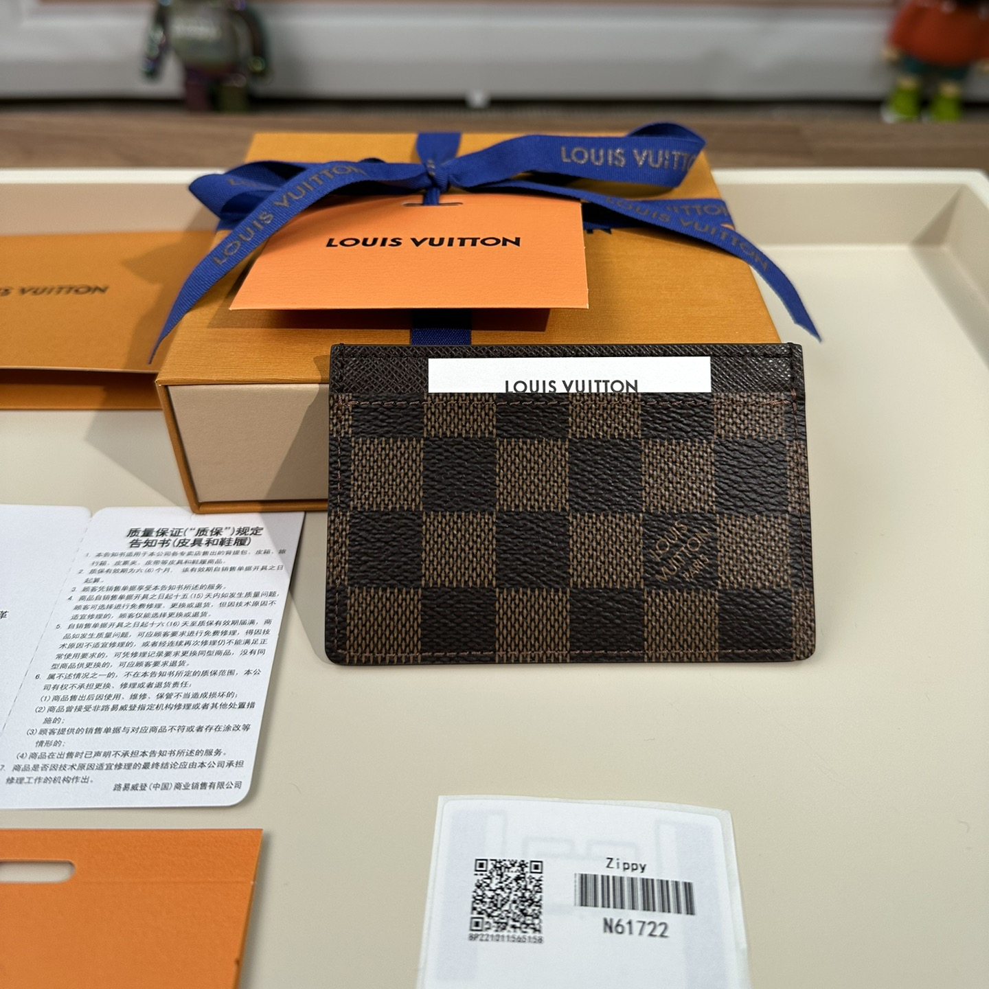 Louis Vuitton Card Holder Size 11*7cm M61733 M61722