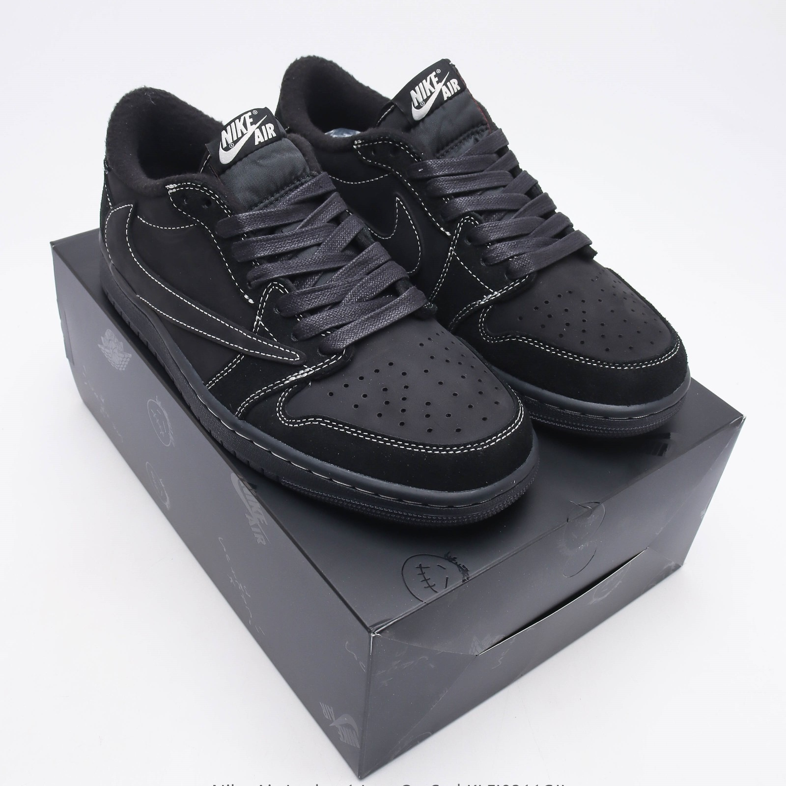 Nike Air Jordan 1 x Travis Scott x Fragment Sneaker Size 36-46