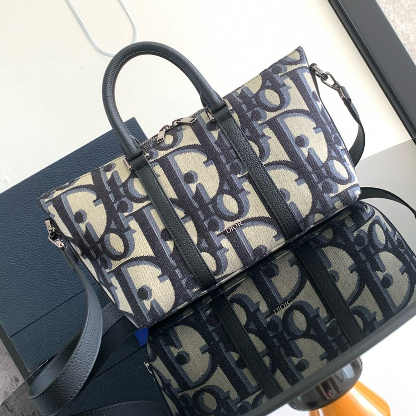 Dior Weekender 25 Mens Shoulder Bags Size 32*18.5*12cm