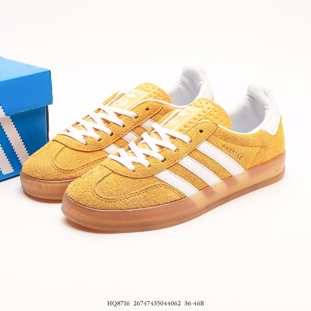 Adidas Originals Gazelle Sneakers Size 36-45 4-Color