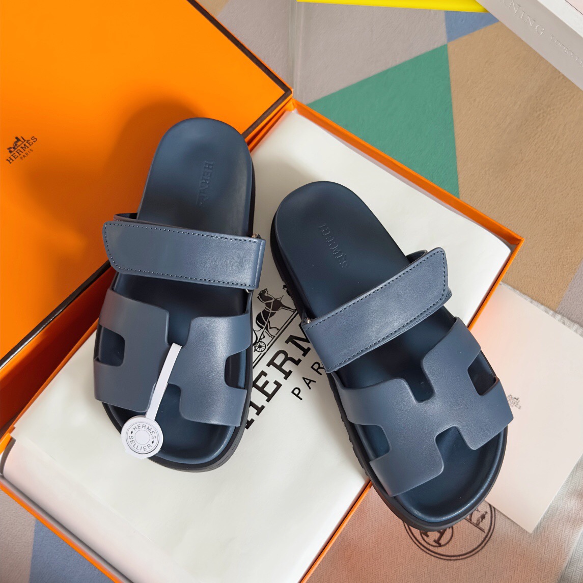 Hermes chypre Slippers Size 36-45