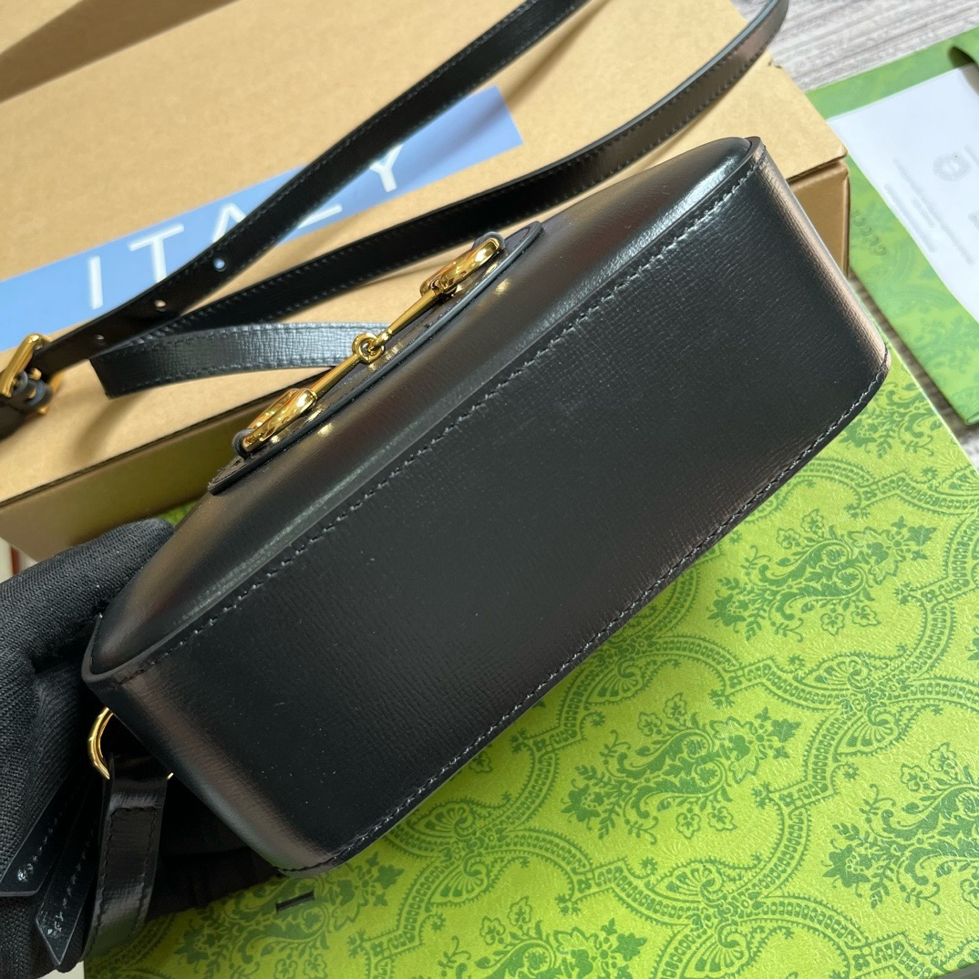 Gucci Kleine Gucci Horsebit 1955 Women Shoulder Bags 20*13*6cm