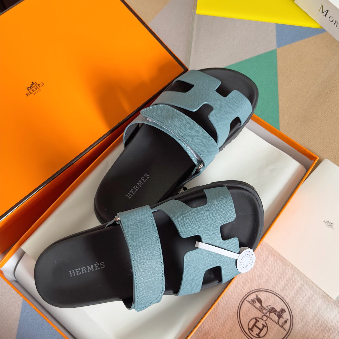 Hermes chypre Slippers Size 36-45