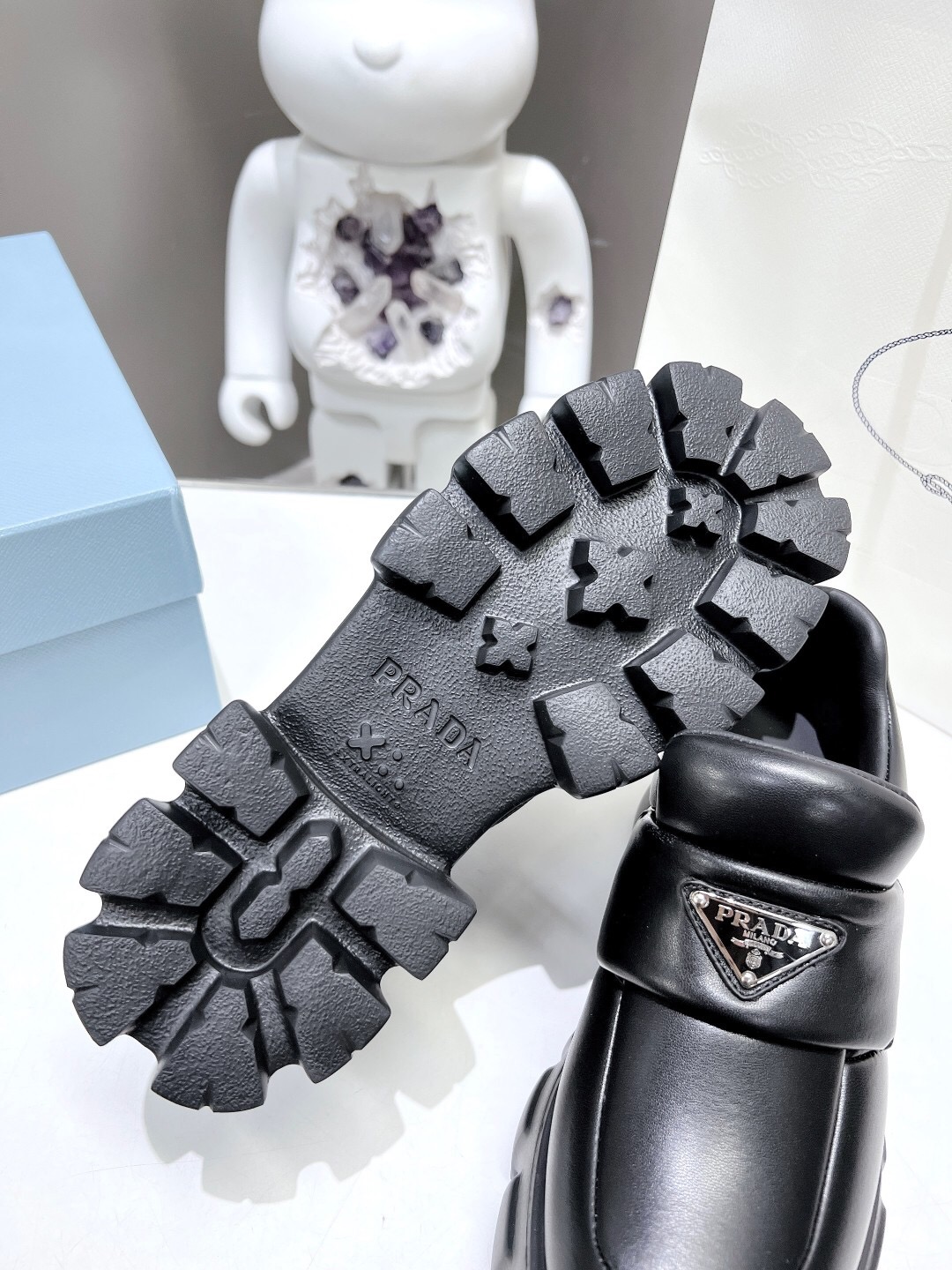 Prada 2024 New Soft padded nappa leather loafers Size 36-40