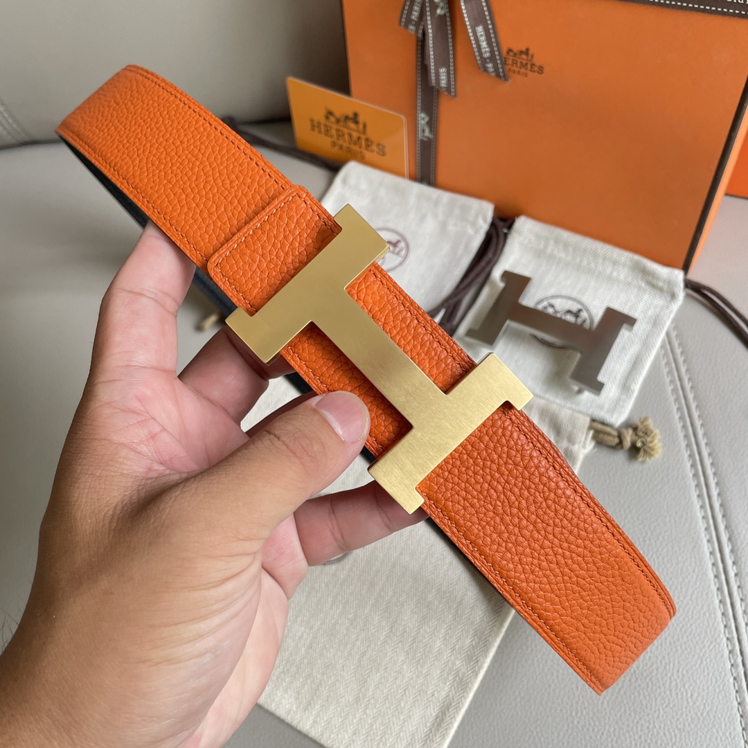 Hermes Mens Belt Width 3.8cm