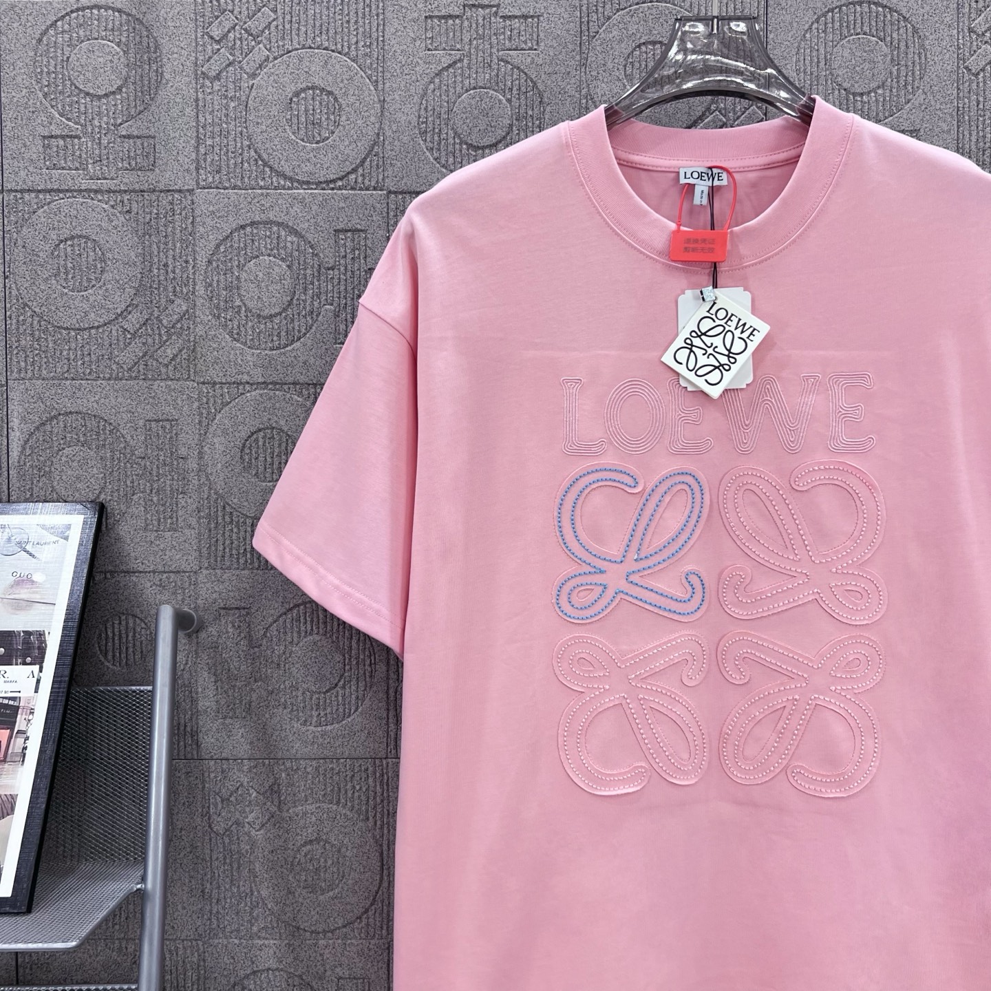 Loewe T Shirt  Embroider Logo Size XS-L