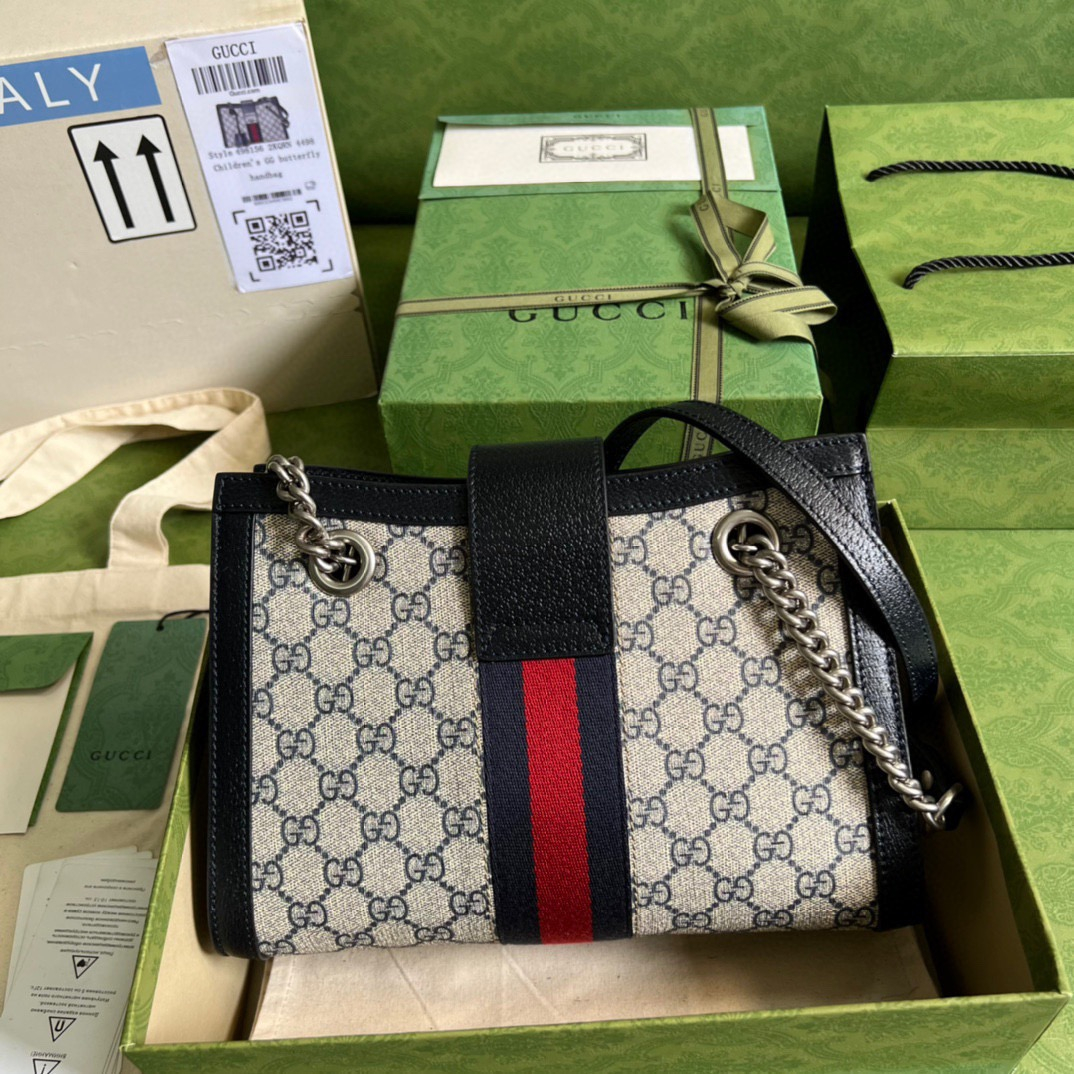 Gucci GG Supreme Padlock Women Shoulder Bags Size 26*18*10cm
