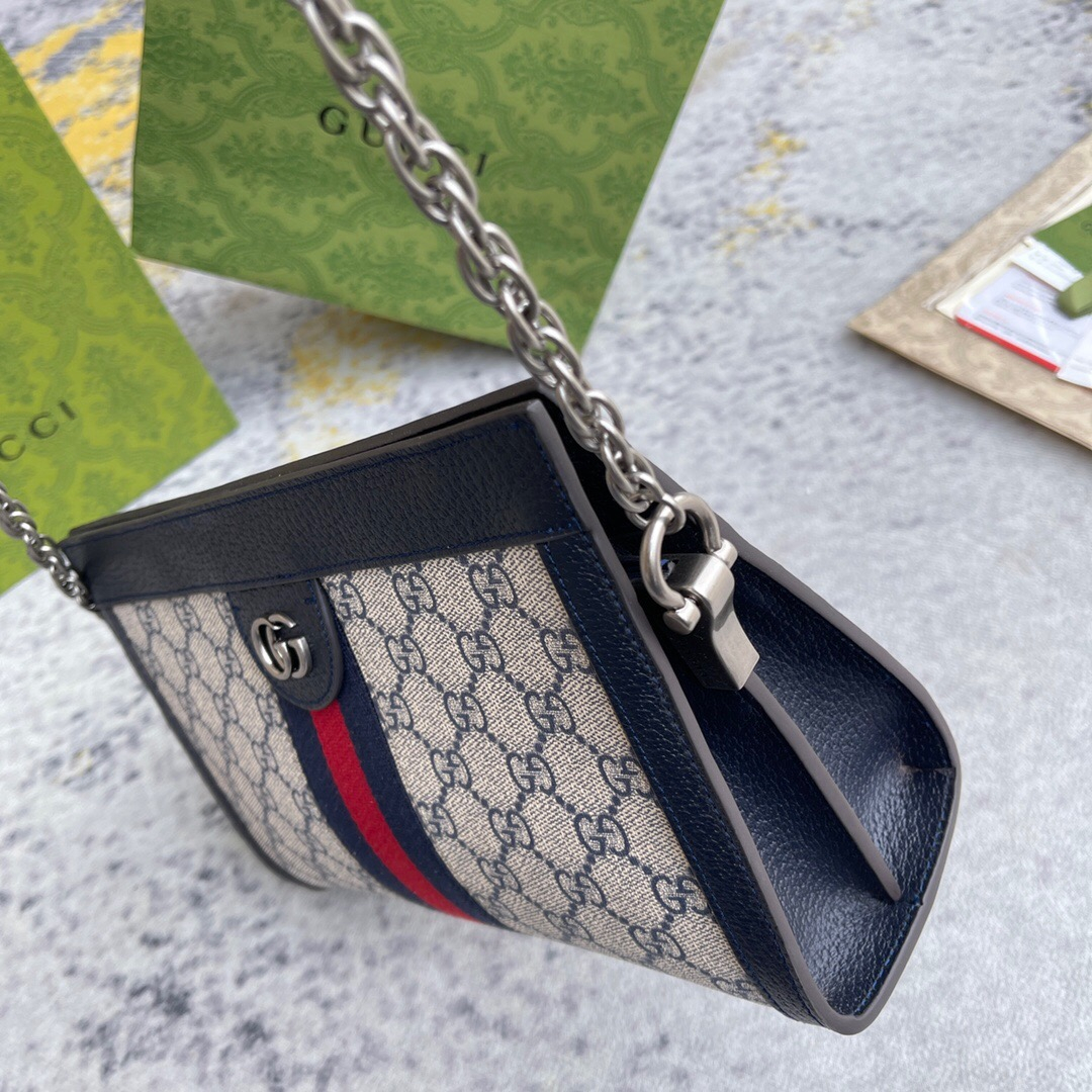 Gucci GG Ophidia Women Shoulder Bags Size 26*17*8cm