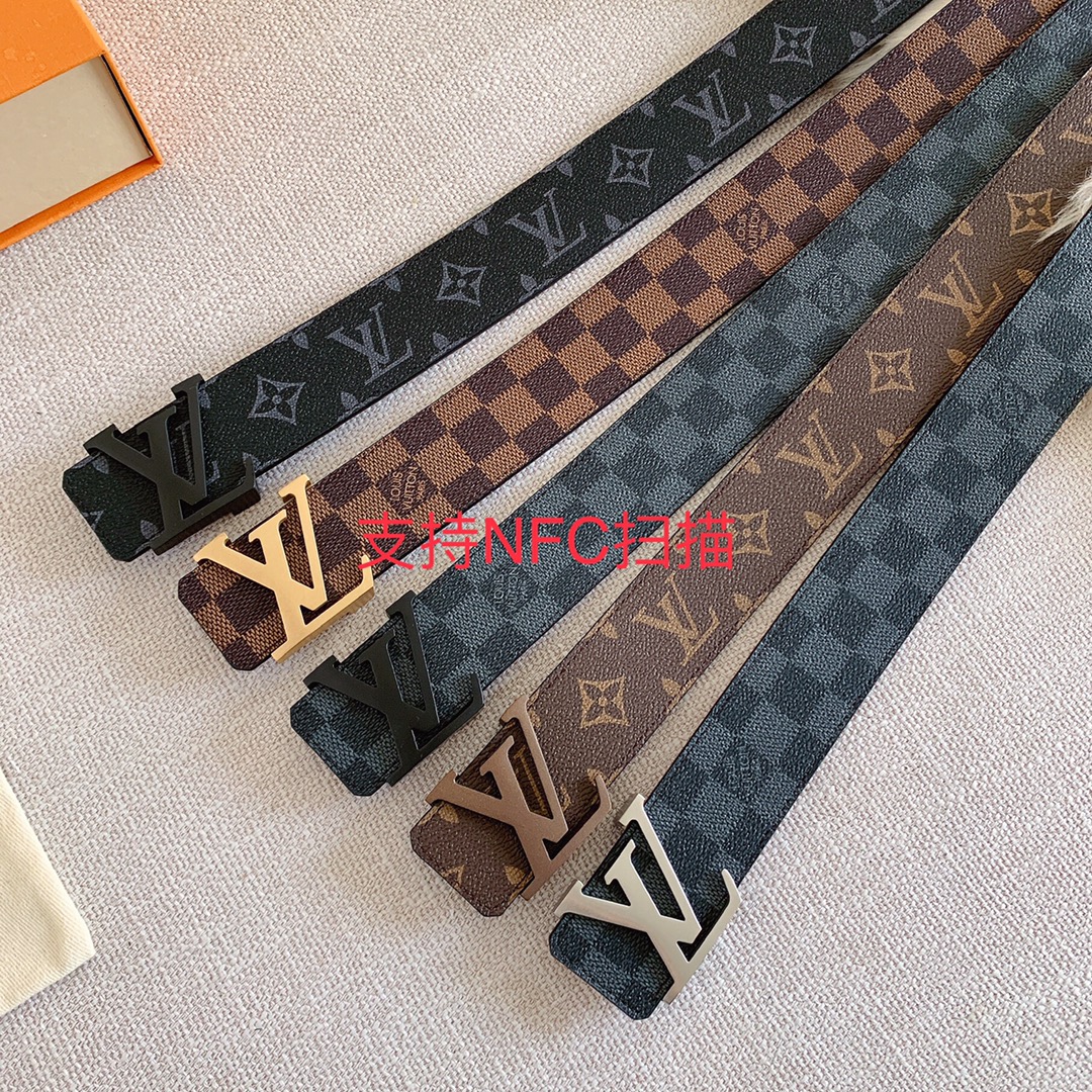 Louis Vuitton Mens Belt Width 4cm