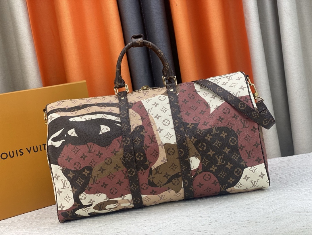 Louis Vuitton Keppall Travel Bags 50*29*23cm
