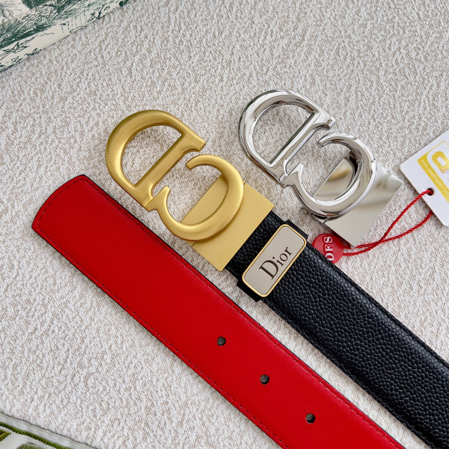 Dior Mens Belt Width 3.5cm