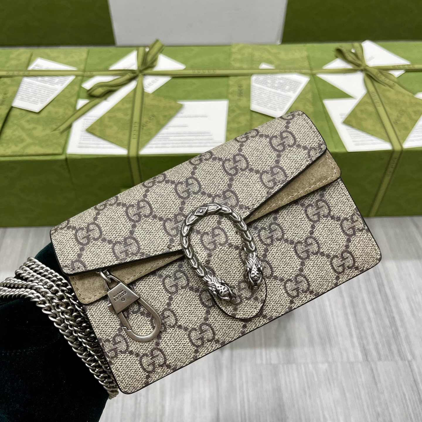 Gucci Dionysus Mini Women Shoulder Bags 16.5*10*4.5cm