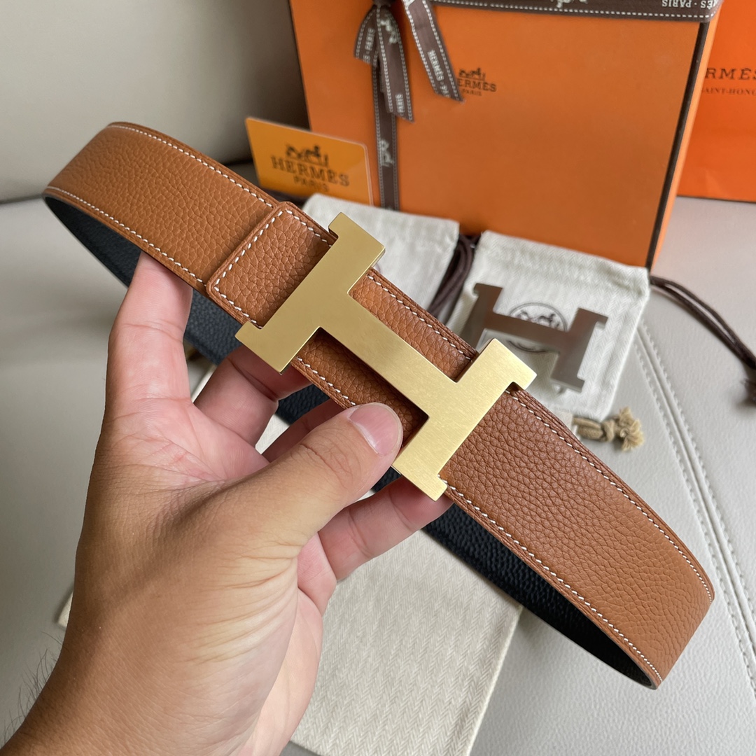 Hermes Mens Belt Width 3.8cm