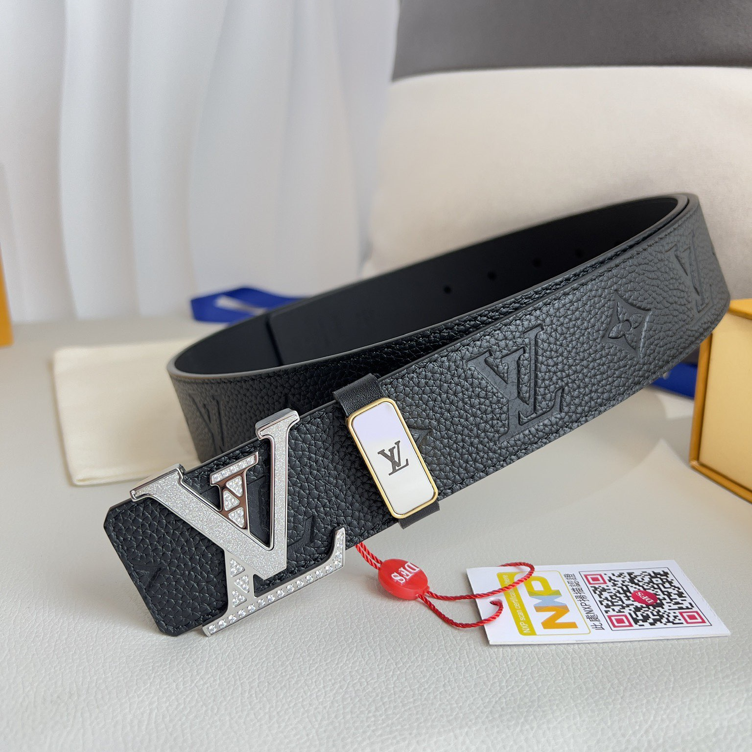 Louis Vuitton Mens Belt Width 3.8cm