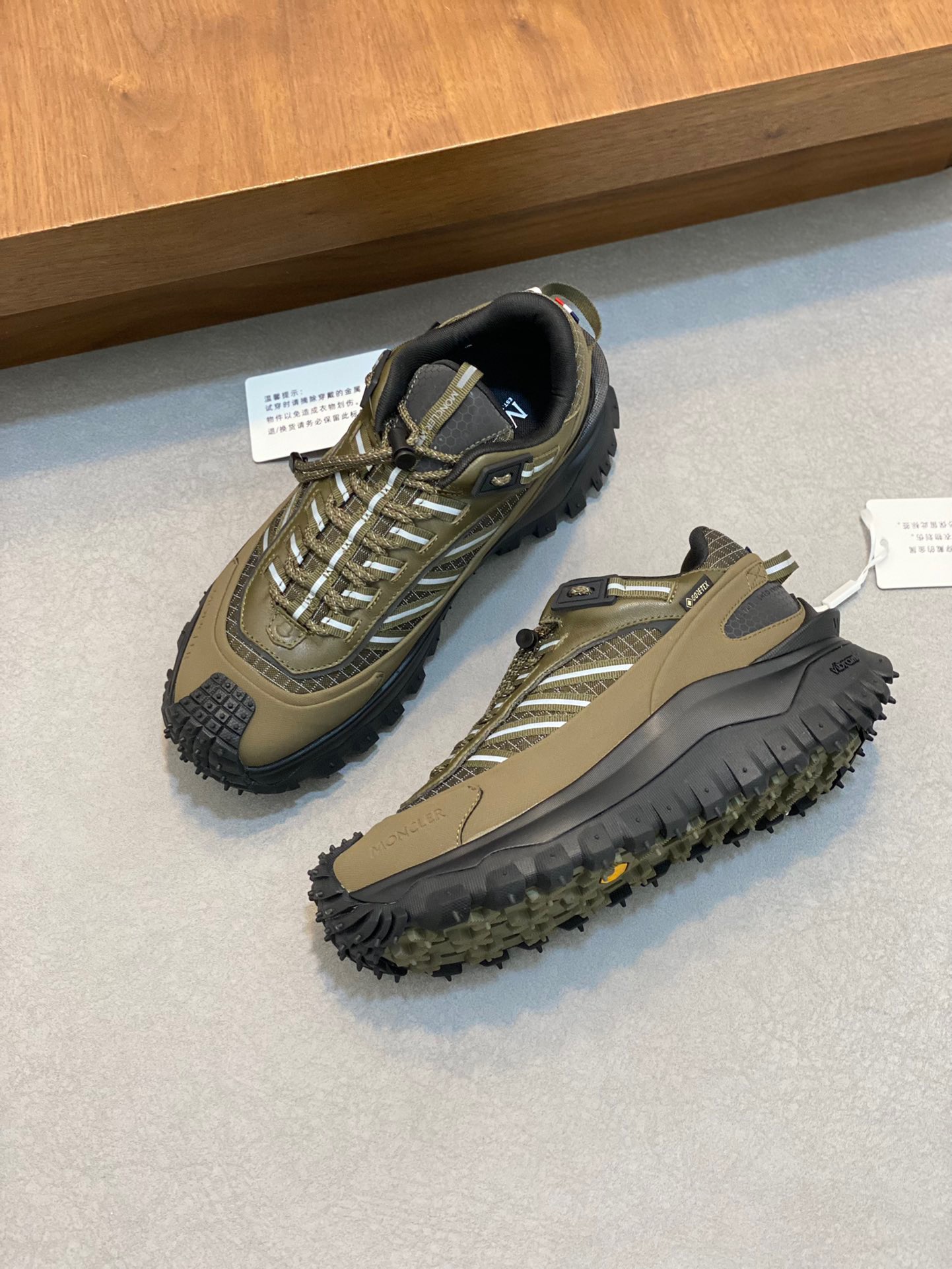 Moncler Trailgrip Gtx Sneaker Size 40-45