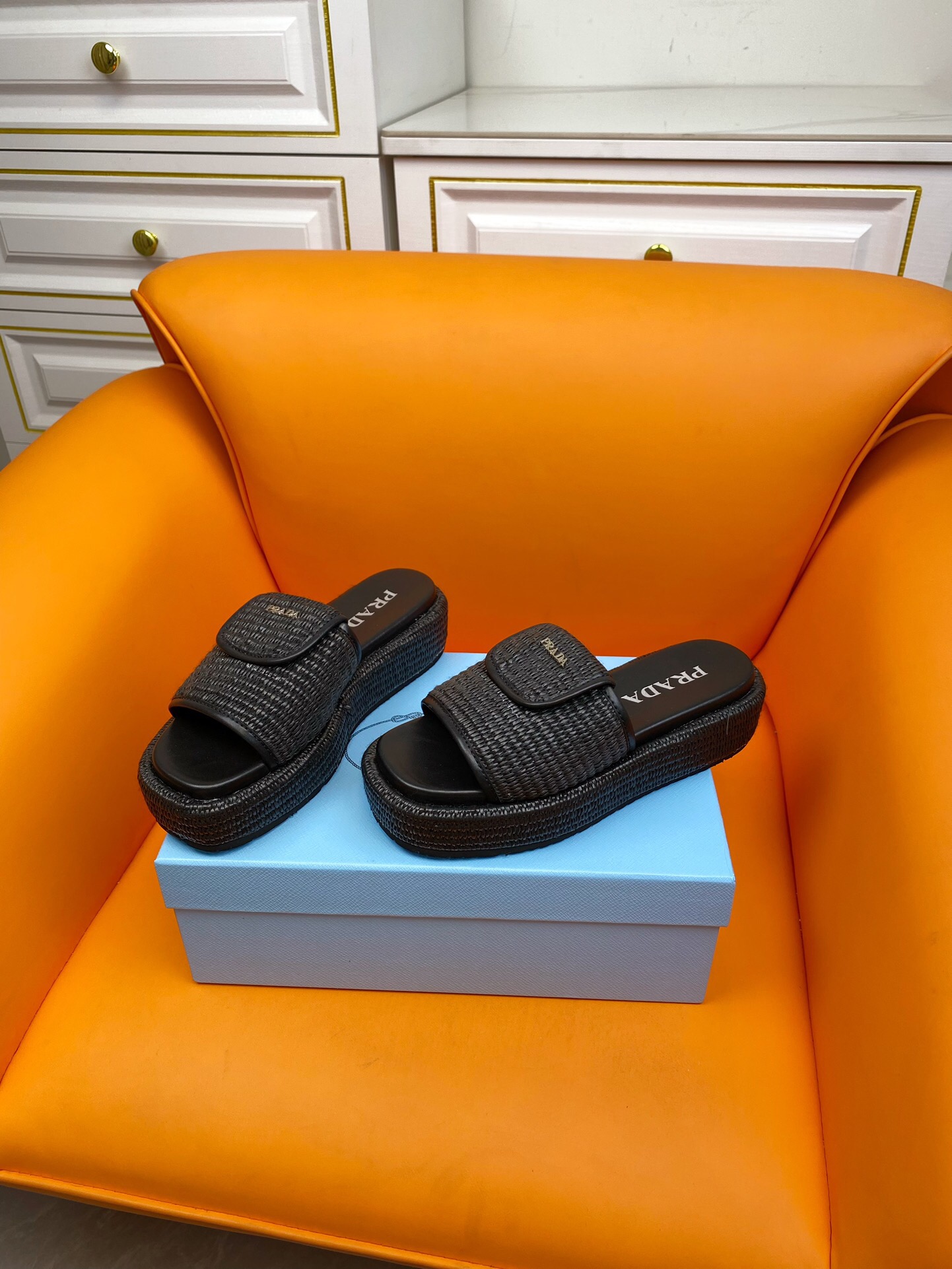 Prada 2024 New Monolith sandals Size 36-40