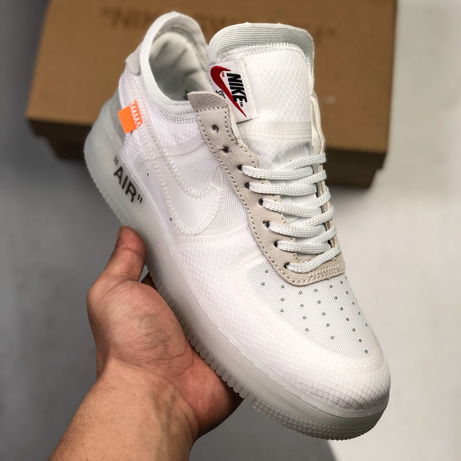 Nike Air Force 1 x OFF White Sneakers Shoes Gr. 36-45
