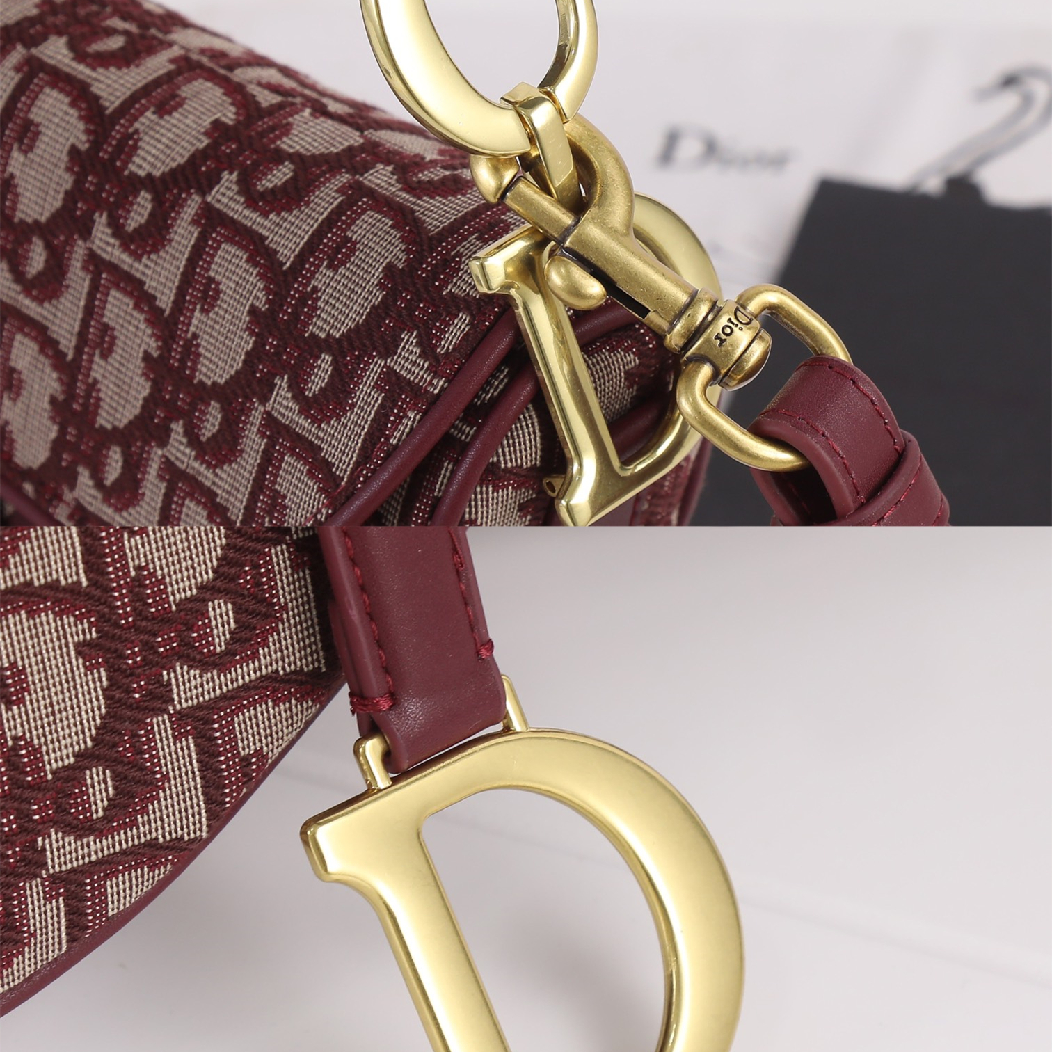 Dior Saddle Bags With Strap Women Shoulder Bags Size 25.5*20*6.5cm