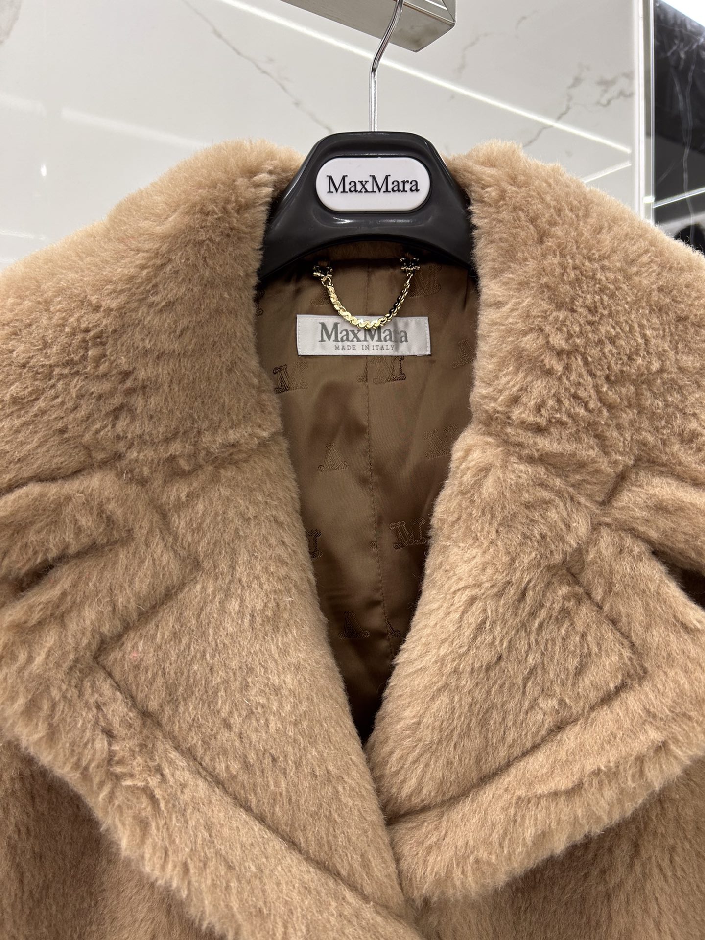 Max Mara Teddy Cape short style one size fits all