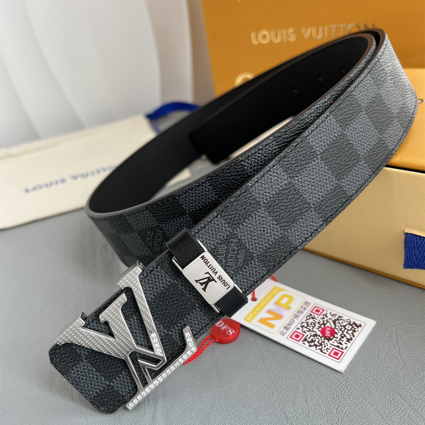 Louis Vuitton Mens Belt Width 3.8cm