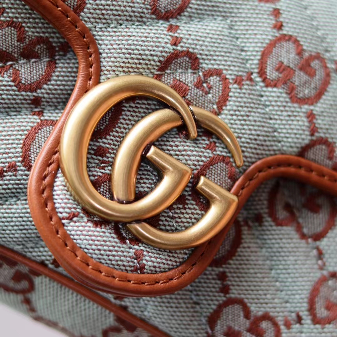 Gucci GG Ultra mini Women Shoulder Bags Size 16.5*9.5*4.5cm