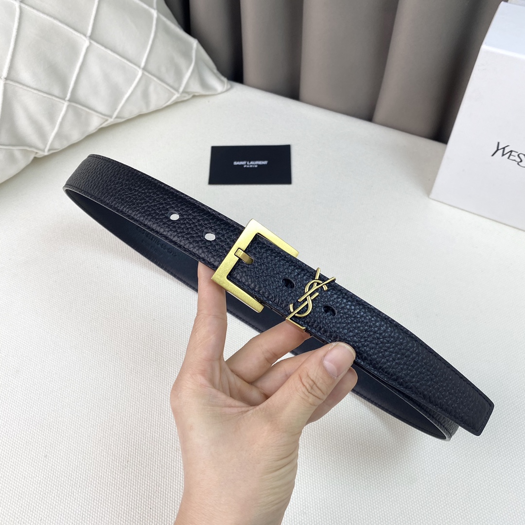 YSL Women Belt Width 3cm