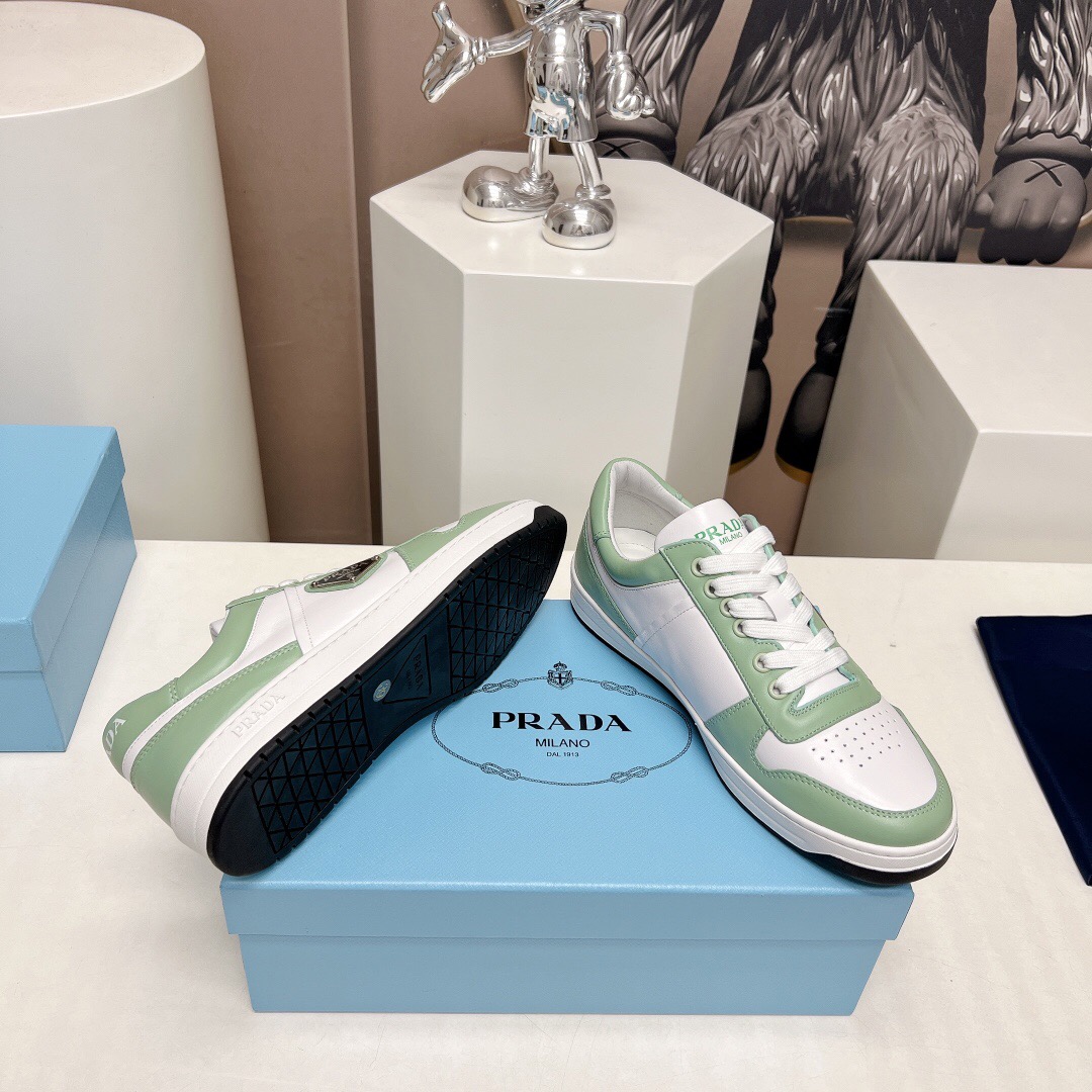 Prada Downtown Leather Sneakers Size 36-40