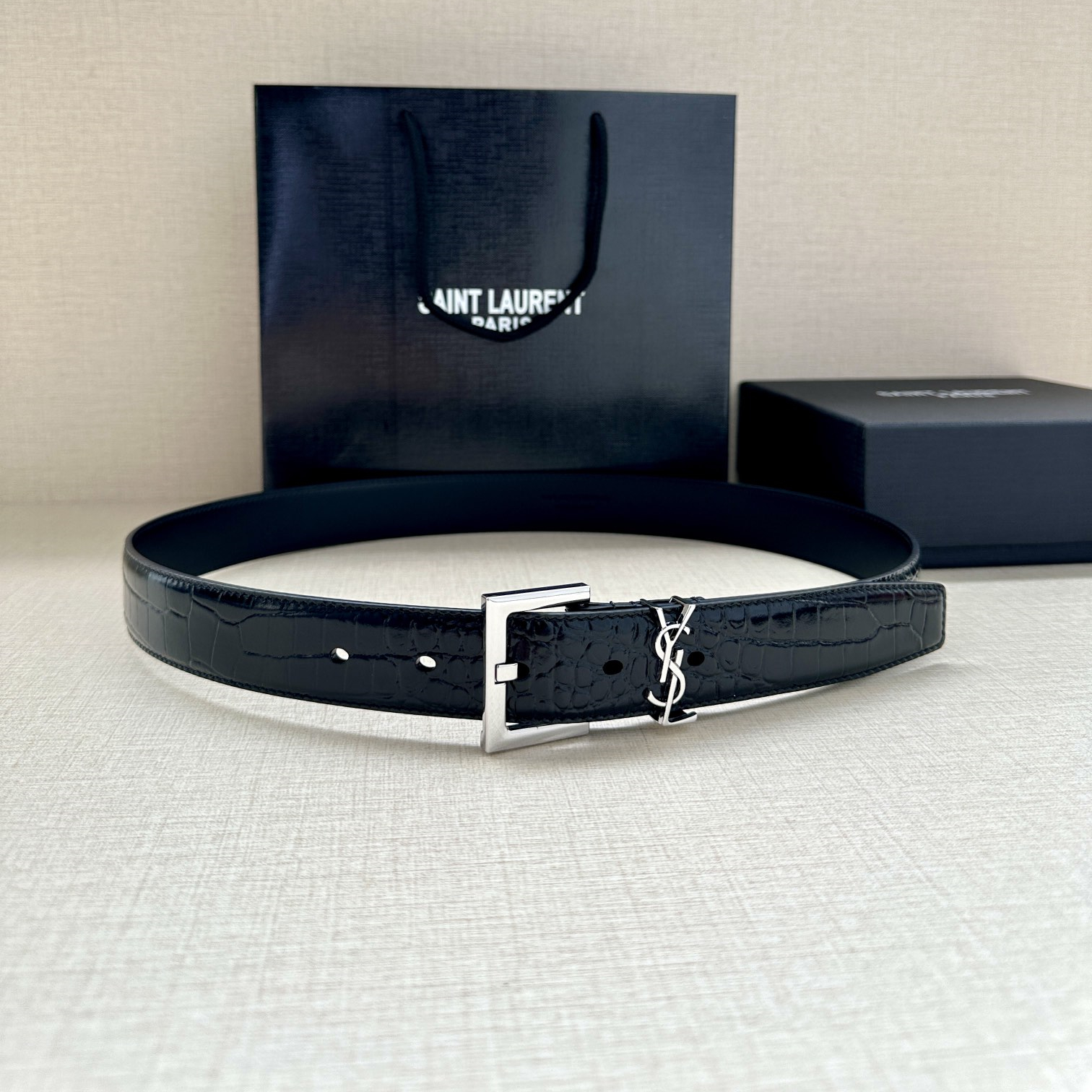 YSL Women Belt Width 3cm