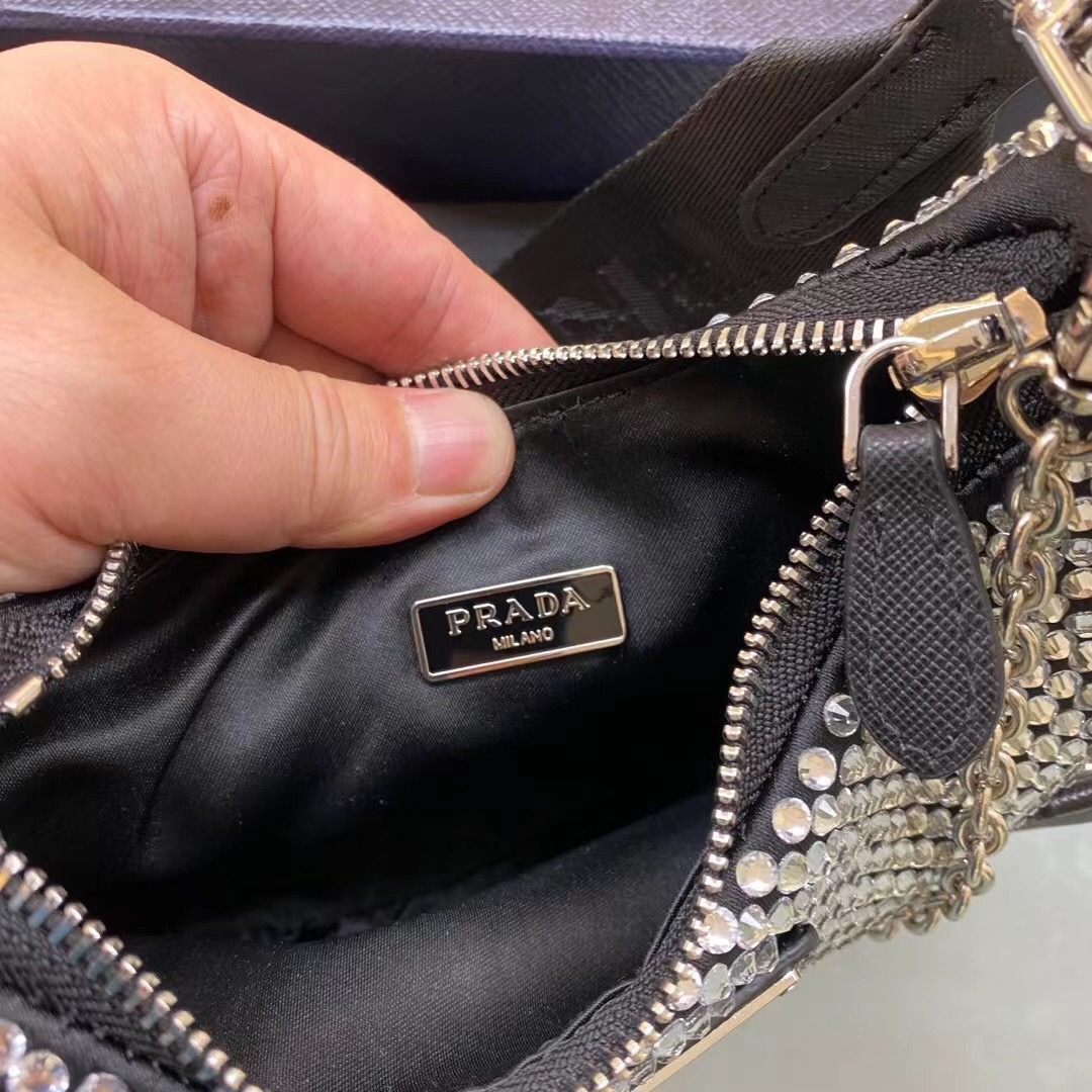 Prada 1BH204 Re-Edition 2005 Re-Nylon Women Shoulder Bags Size 22*18*6cm