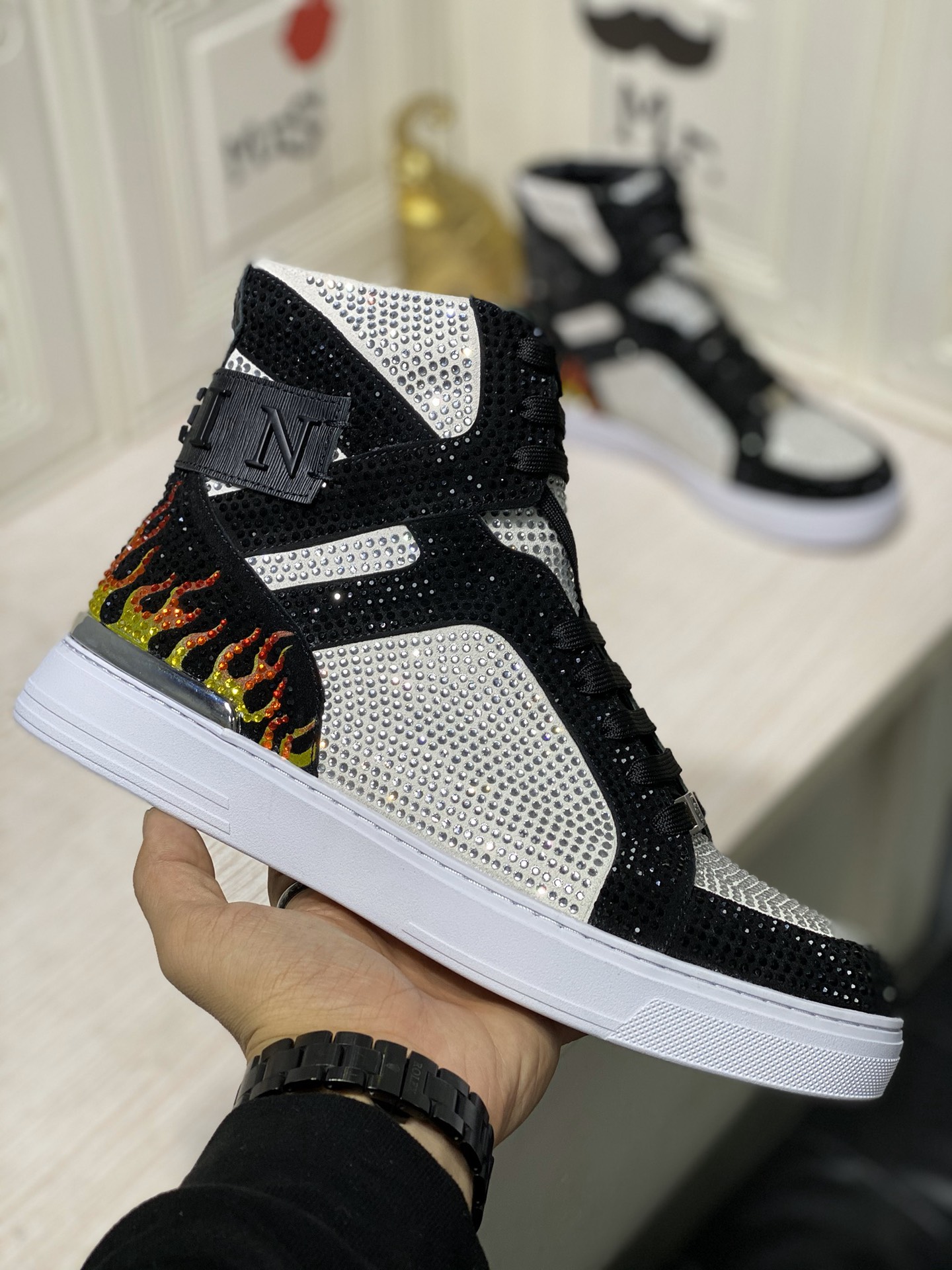 Philipp Plein Mens Outdoor Sneakers Shoes 38 - 45